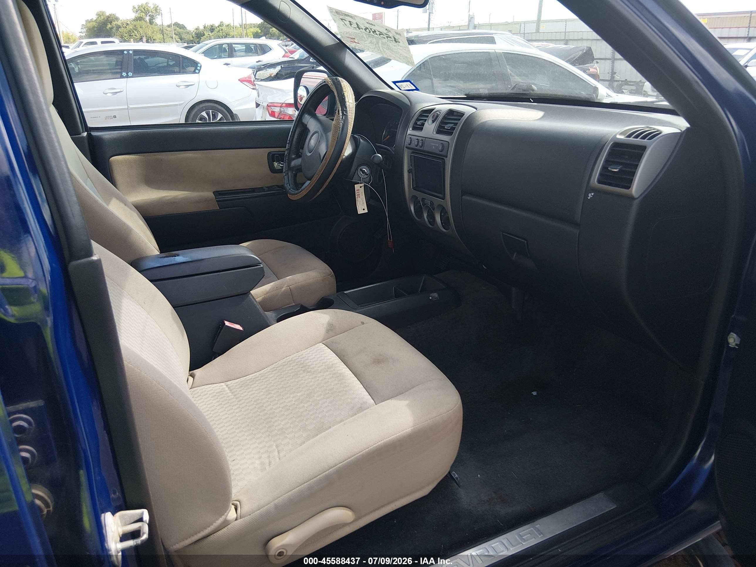 2012 Chevrolet Colorado Lt W/2lt Blue vin: 1GCHTDFE4C8114738