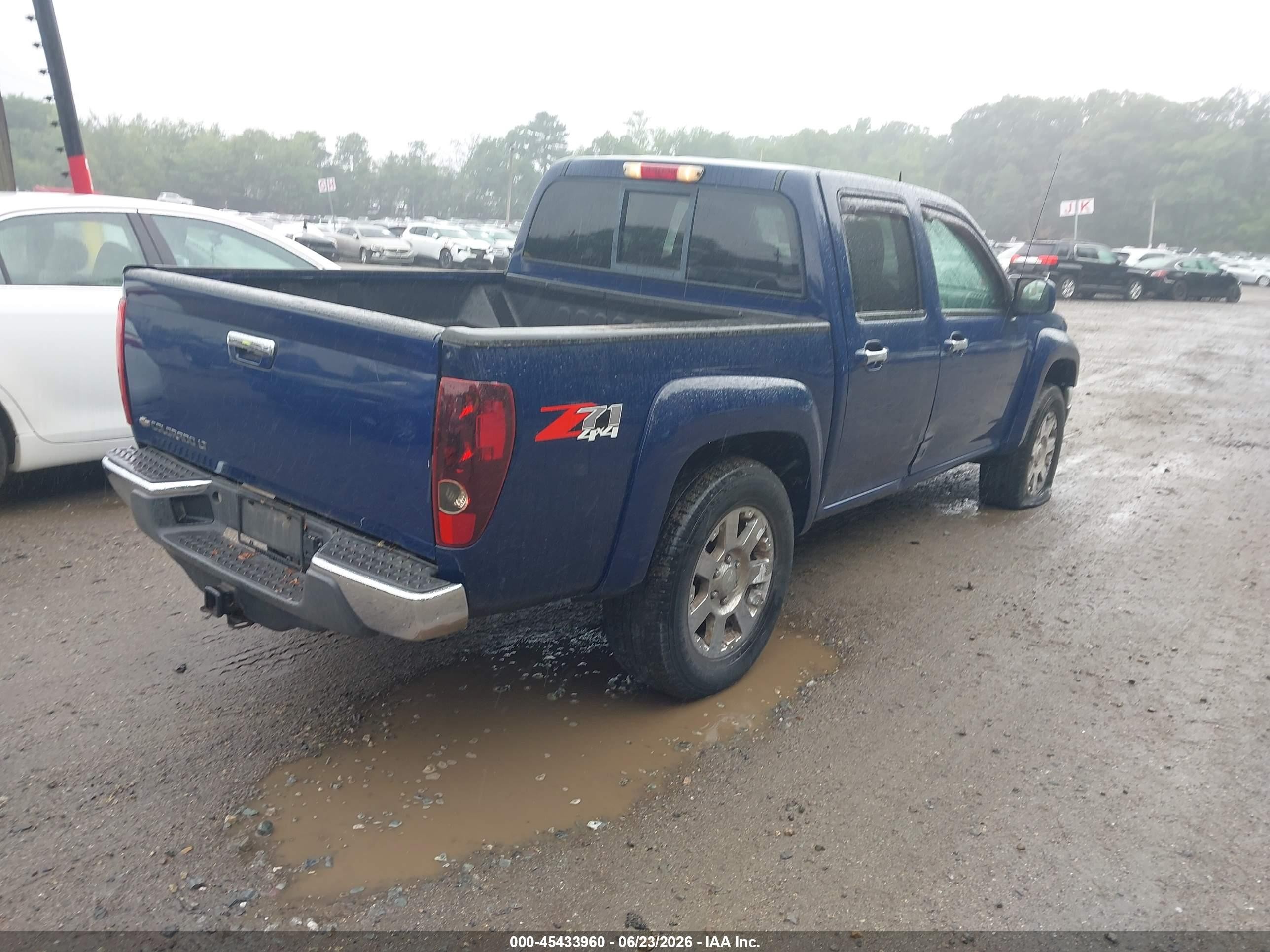2012 Chevrolet Colorado Lt W/2lt Blue vin: 1GCHTDFE5C8134903