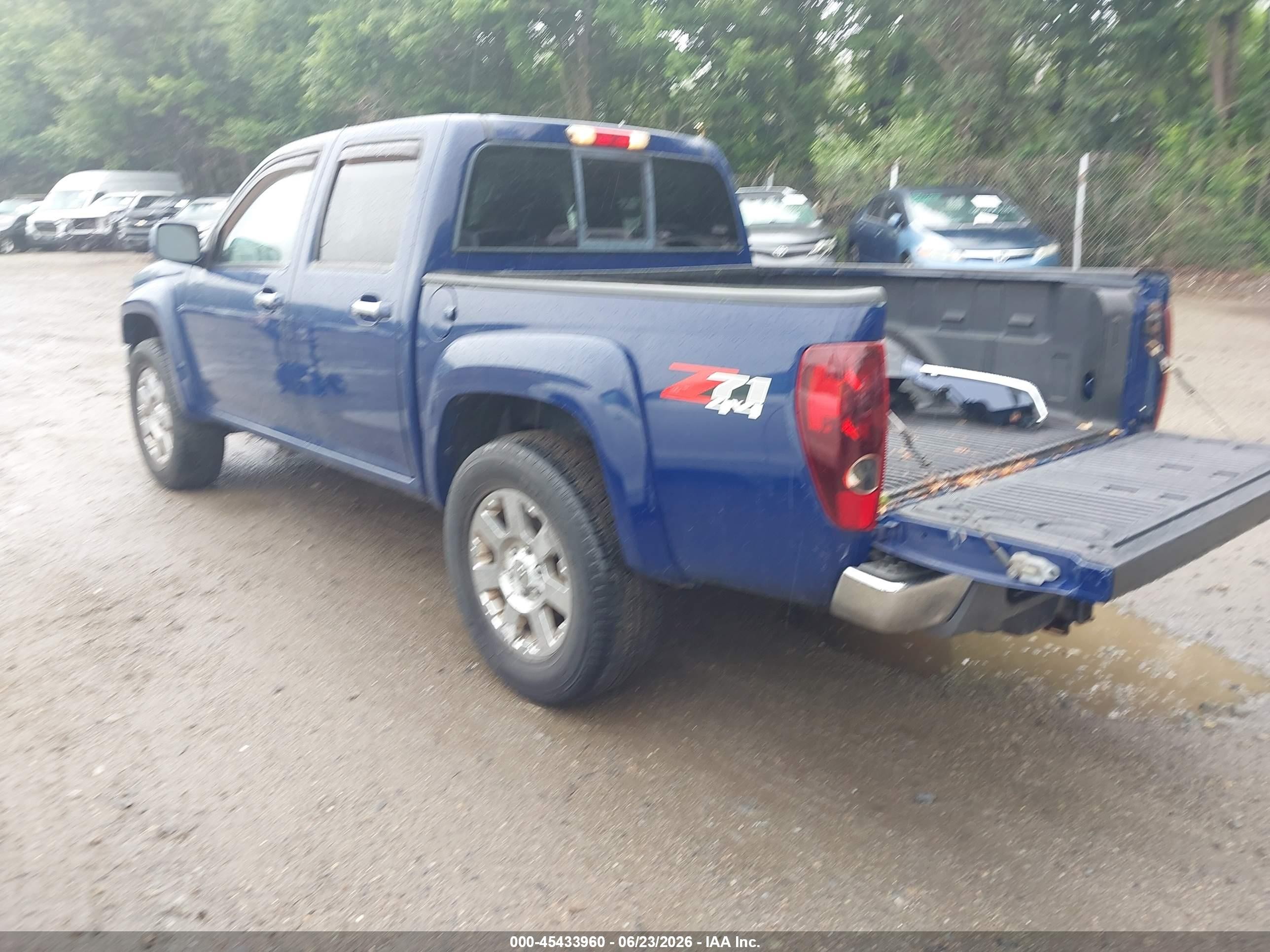 2012 Chevrolet Colorado Lt W/2lt Blue vin: 1GCHTDFE5C8134903