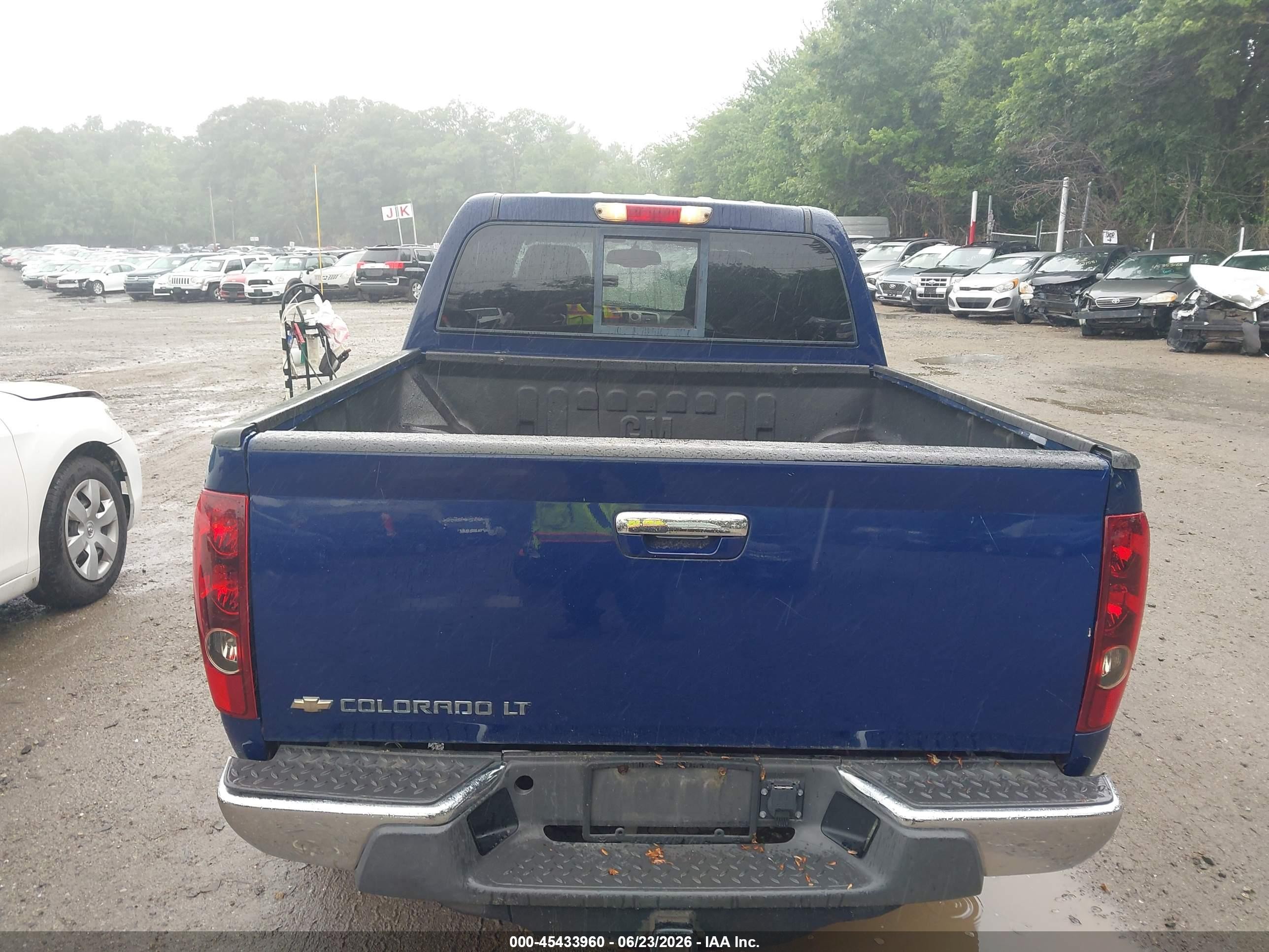 2012 Chevrolet Colorado Lt W/2lt Blue vin: 1GCHTDFE5C8134903
