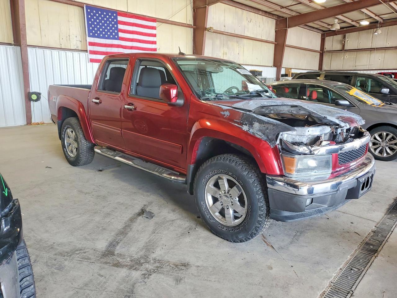 2011 Chevrolet Colorado Lt Бордовый vin: 1GCHTDFE6B8131460