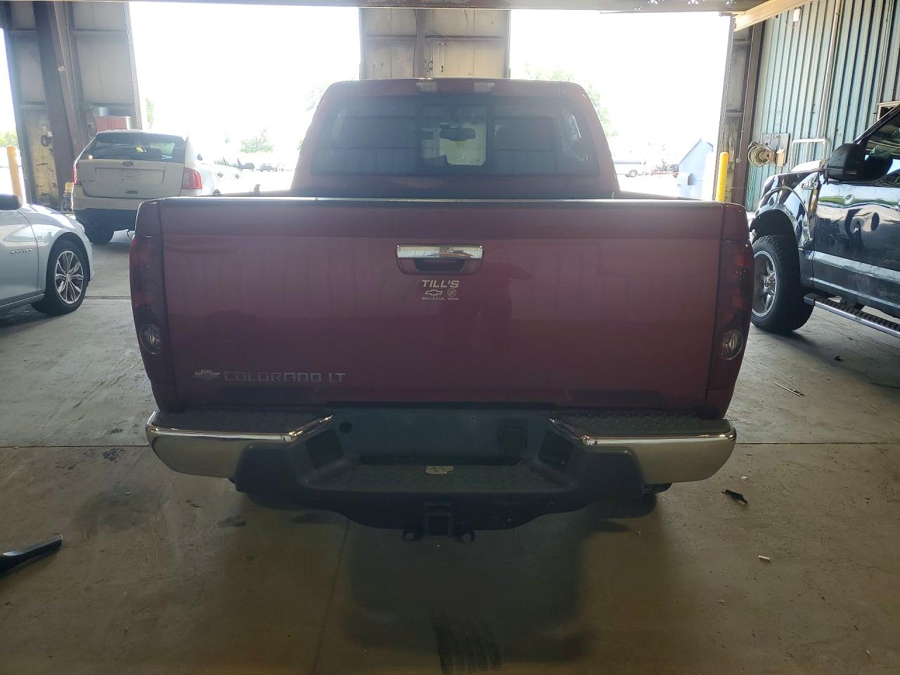 2011 Chevrolet Colorado Lt Бордовый vin: 1GCHTDFE6B8131460