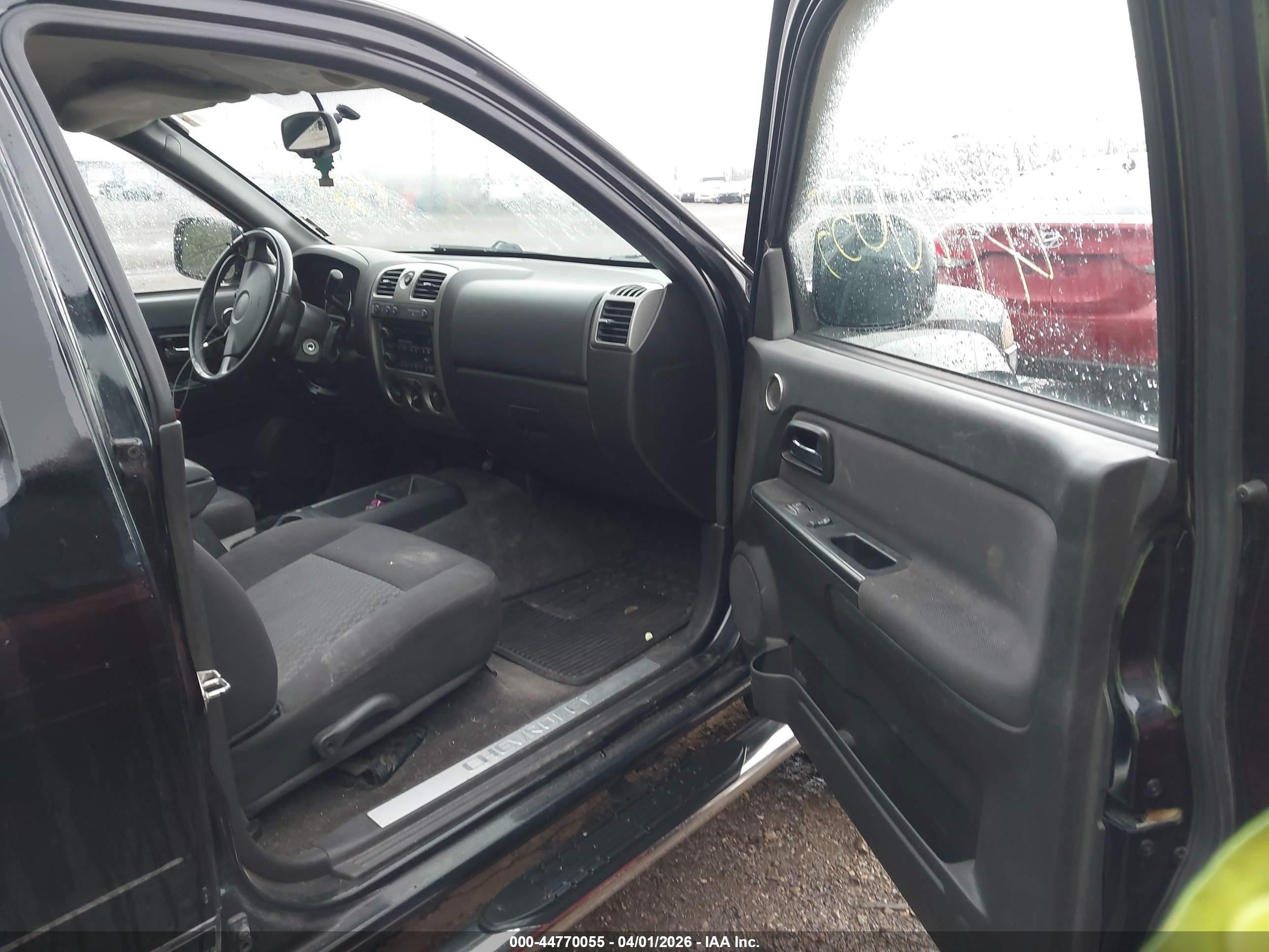 2012 Chevrolet Colorado 2lt Black vin: 1GCHTDFE7C8134725