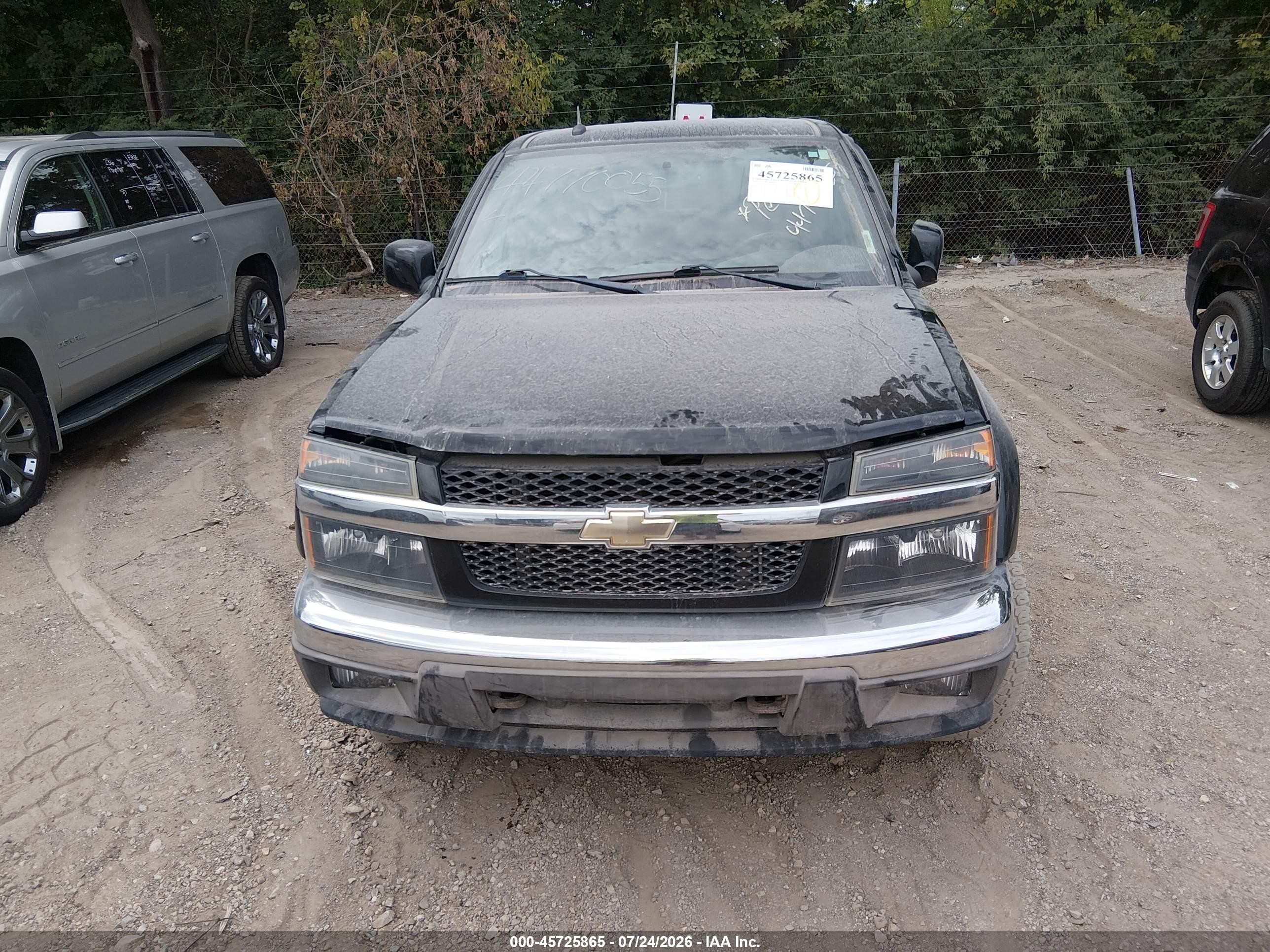 2012 Chevrolet Colorado 2lt Black vin: 1GCHTDFE7C8134725