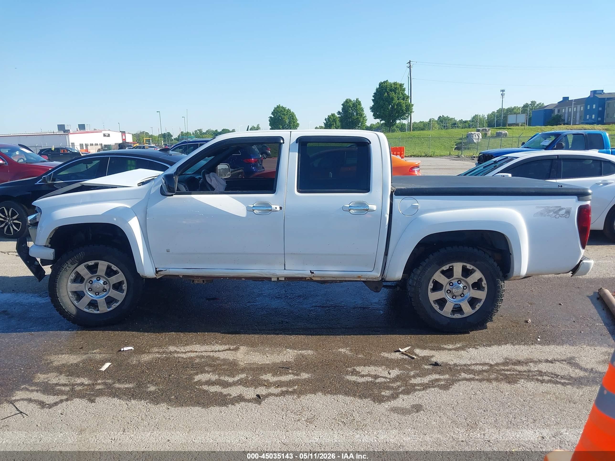 2012 Chevrolet Colorado 2lt White vin: 1GCHTDFE7C8148950