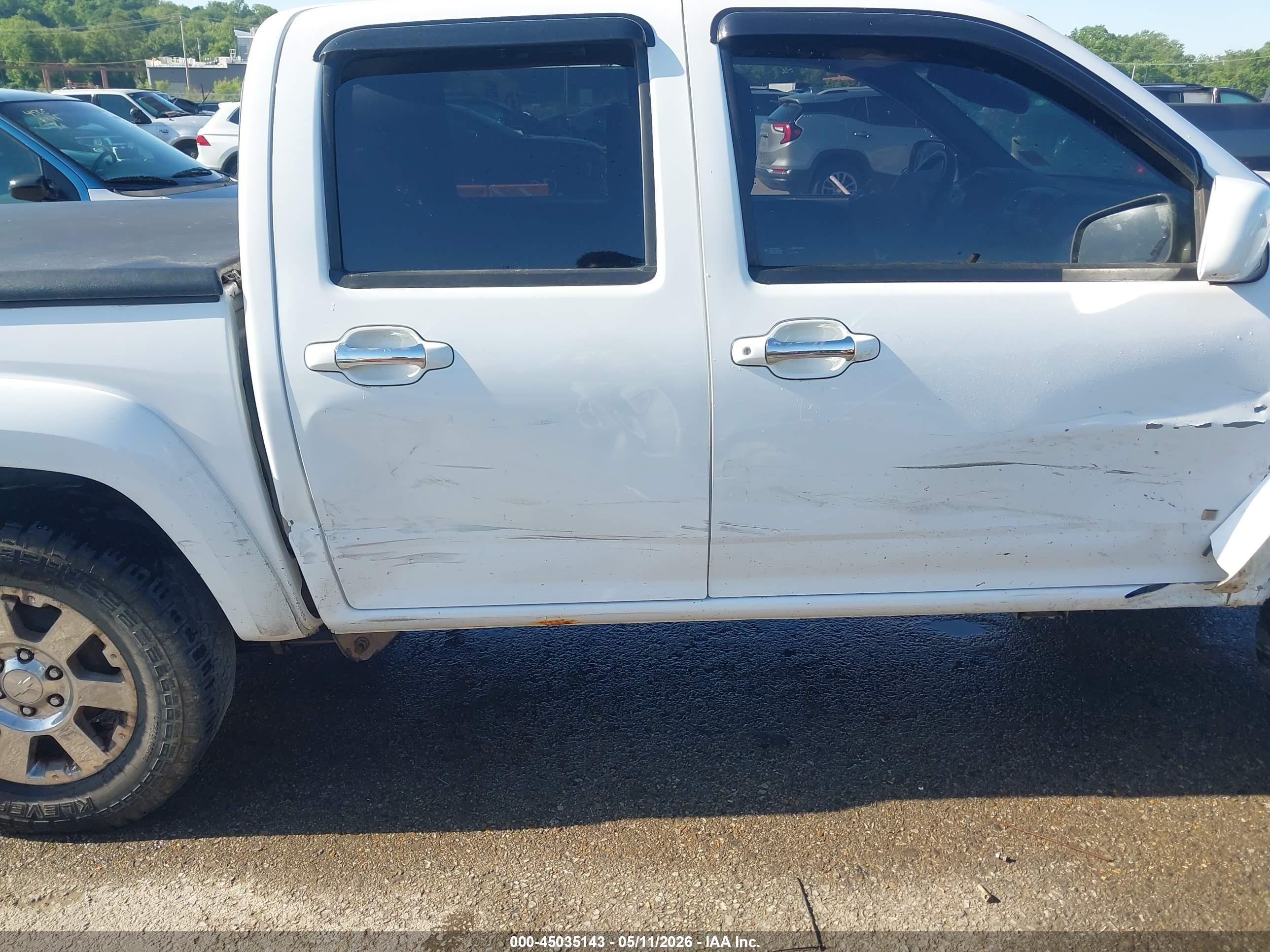 2012 Chevrolet Colorado 2lt White vin: 1GCHTDFE7C8148950