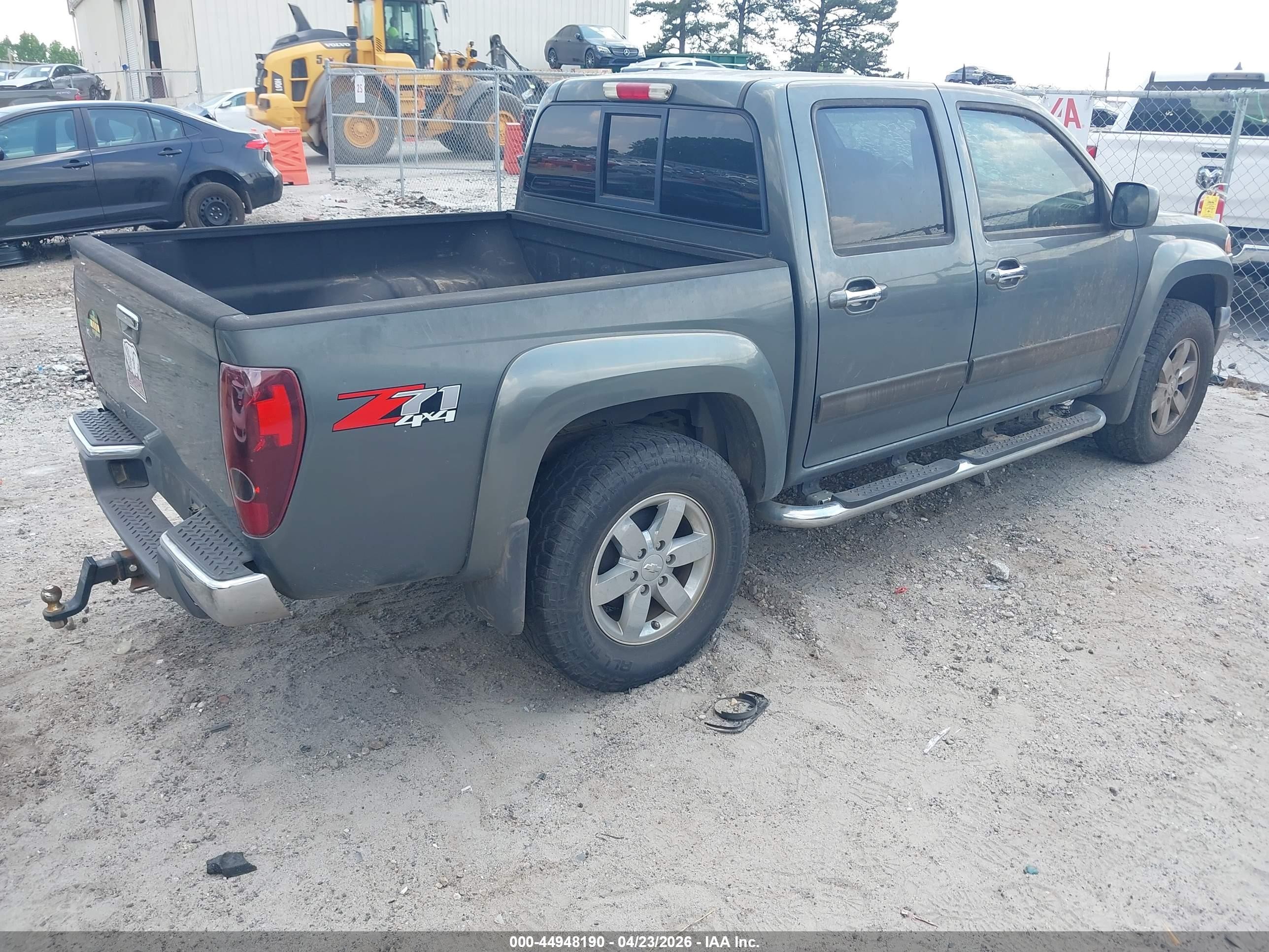 2011 Chevrolet Colorado 2lt Gray vin: 1GCHTDFE8B8129645