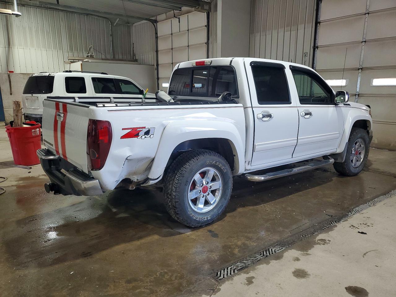 2012 Chevrolet Colorado Lt White vin: 1GCHTDFE8C8109140