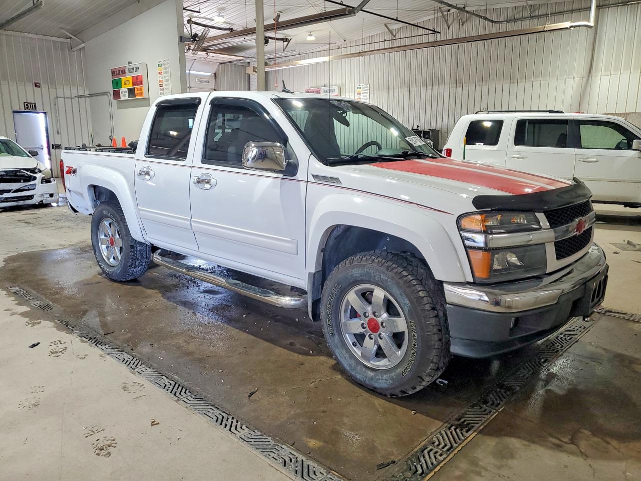 2012 Chevrolet Colorado Lt White vin: 1GCHTDFE8C8109140