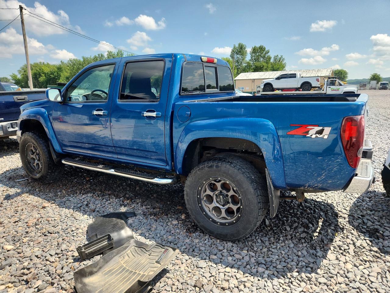 2012 Chevrolet Colorado Lt Blue vin: 1GCHTDFE8C8147645