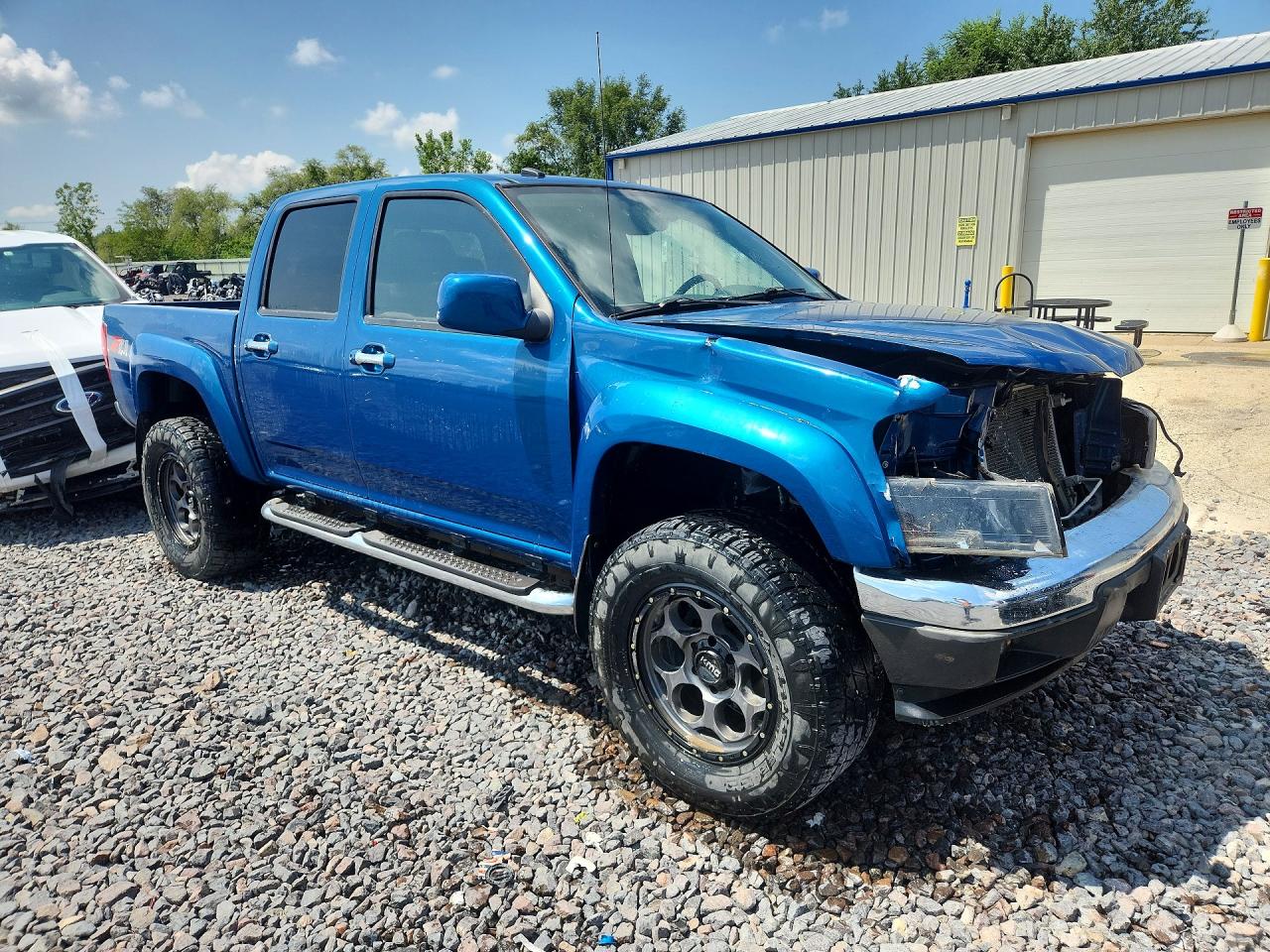 2012 Chevrolet Colorado Lt Blue vin: 1GCHTDFE8C8147645