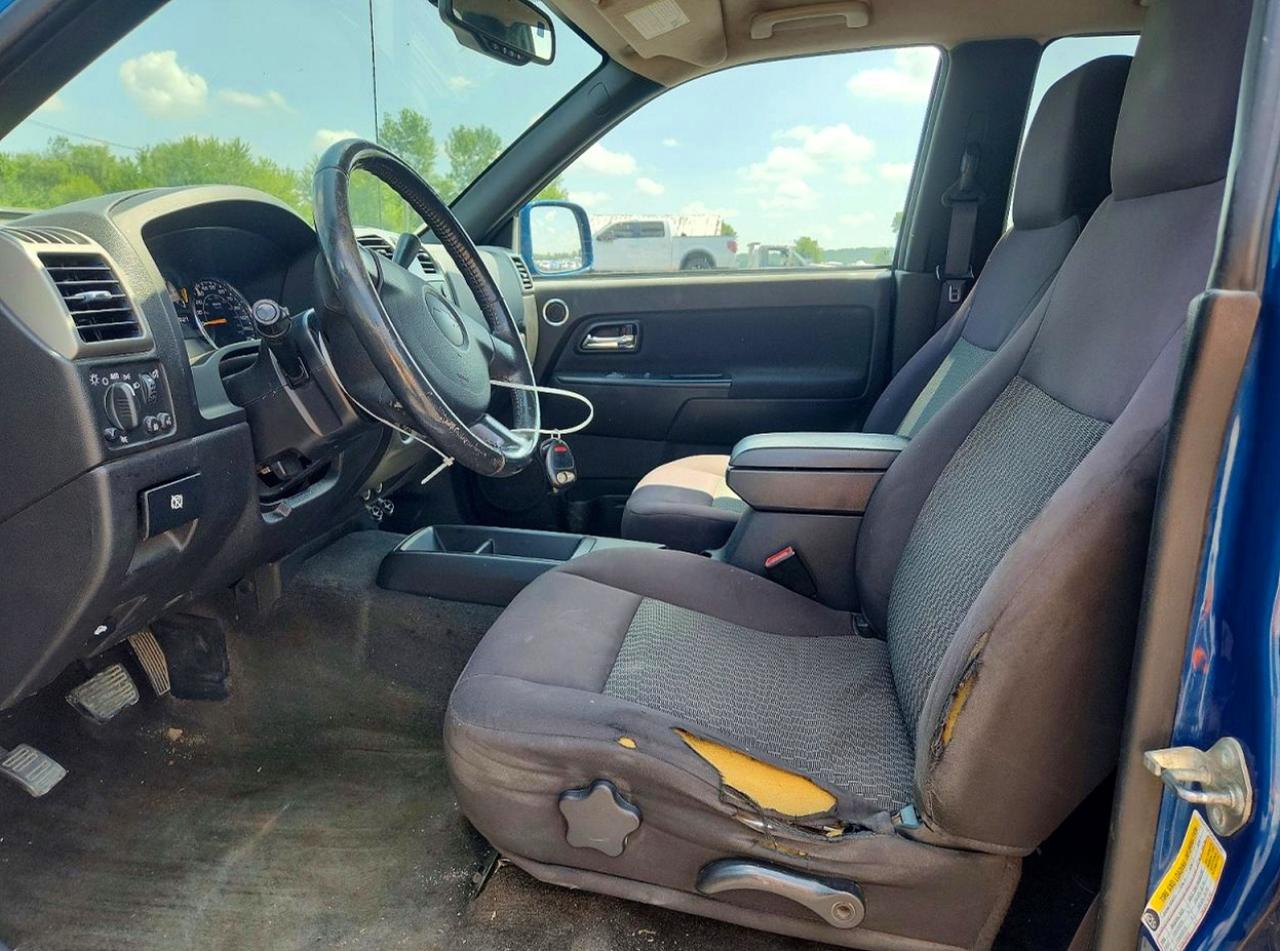 2012 Chevrolet Colorado Lt Blue vin: 1GCHTDFE8C8147645