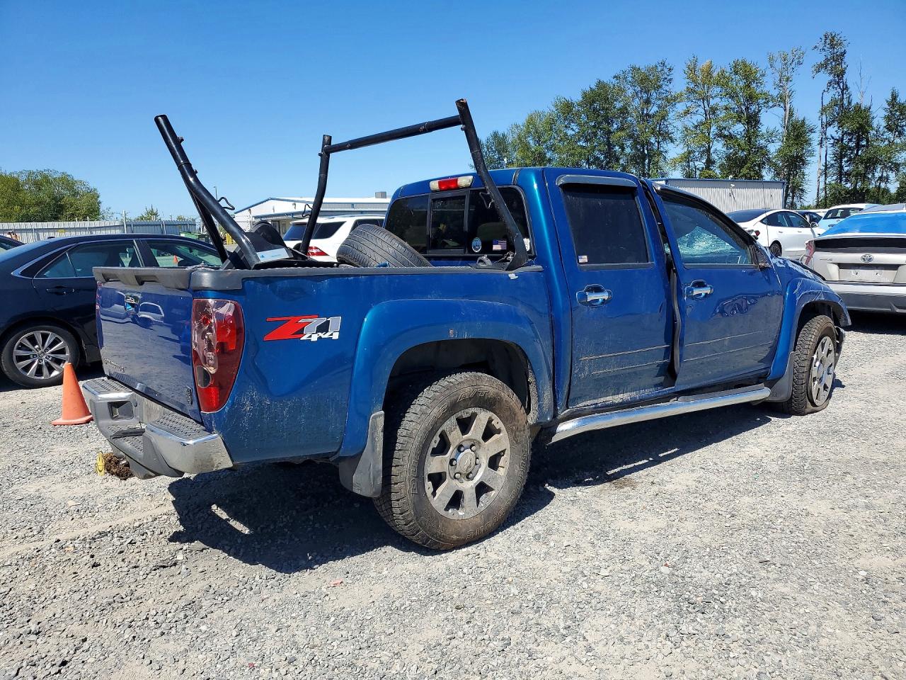 2012 Chevrolet Colorado Lt Blue vin: 1GCHTDFE9C8148125