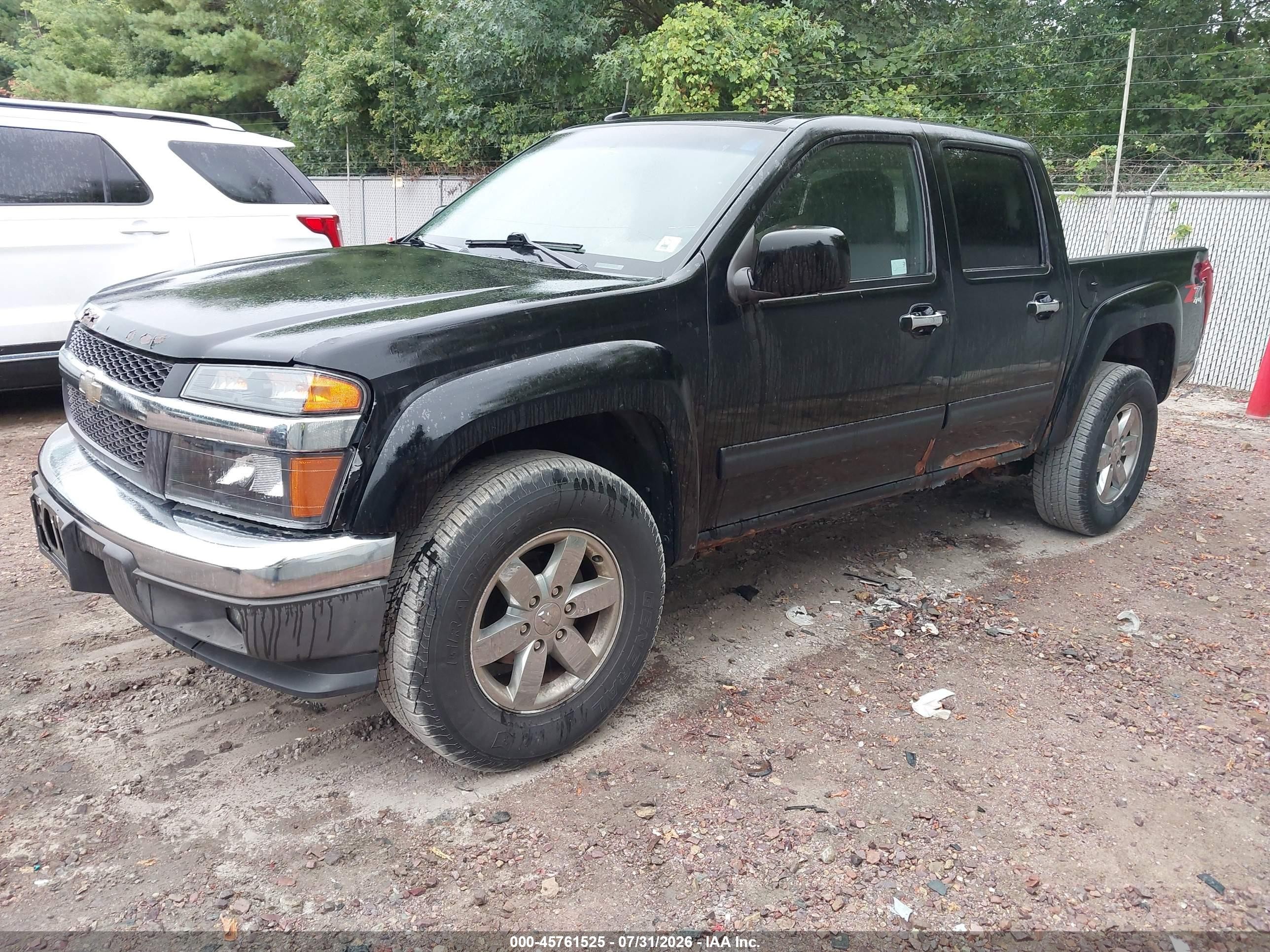 2011 Chevrolet Colorado 2lt Black vin: 1GCHTDFEXB8108781