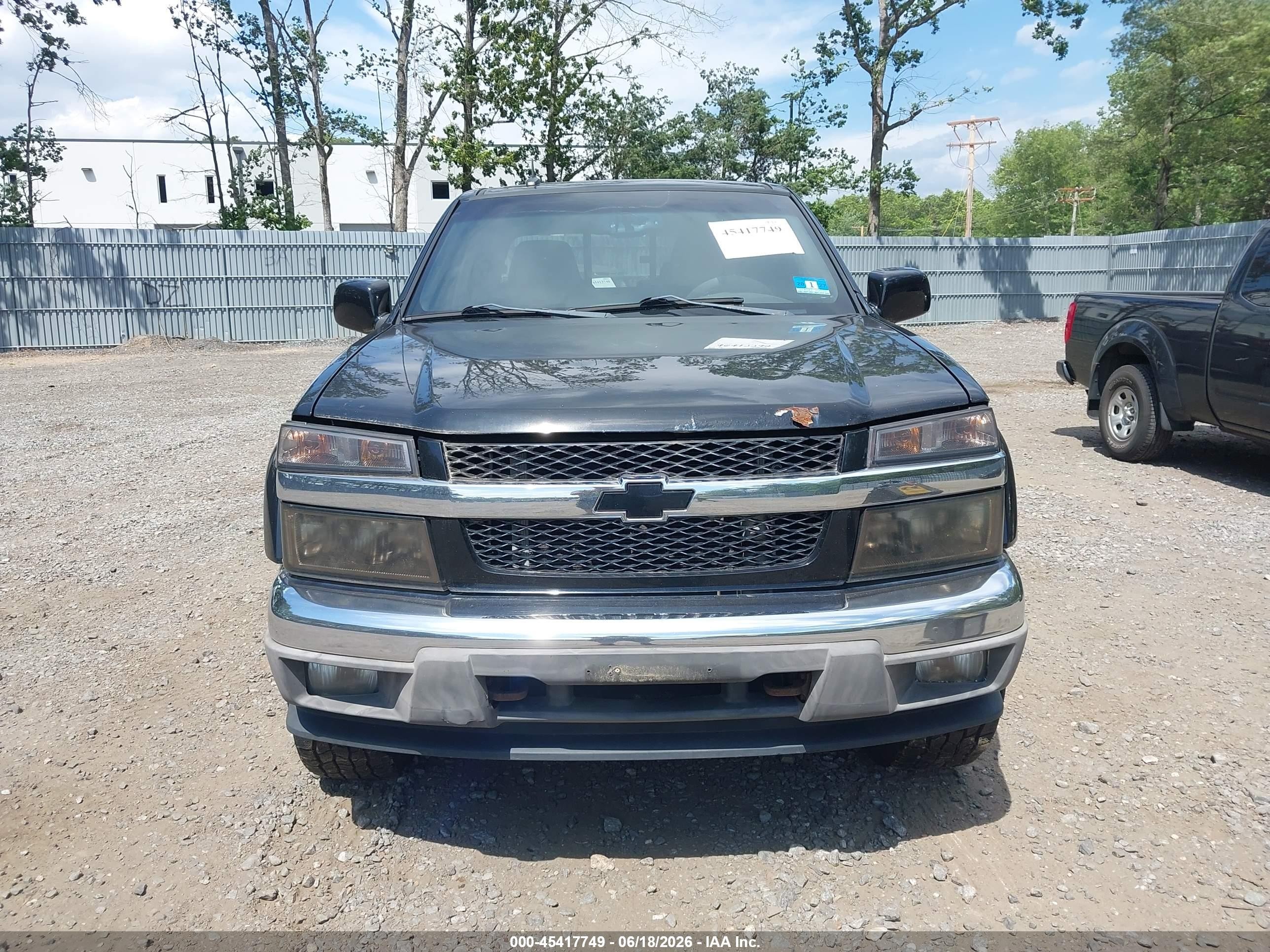 2012 Chevrolet Colorado Lt W/2lt Black vin: 1GCHTDFEXC8105770