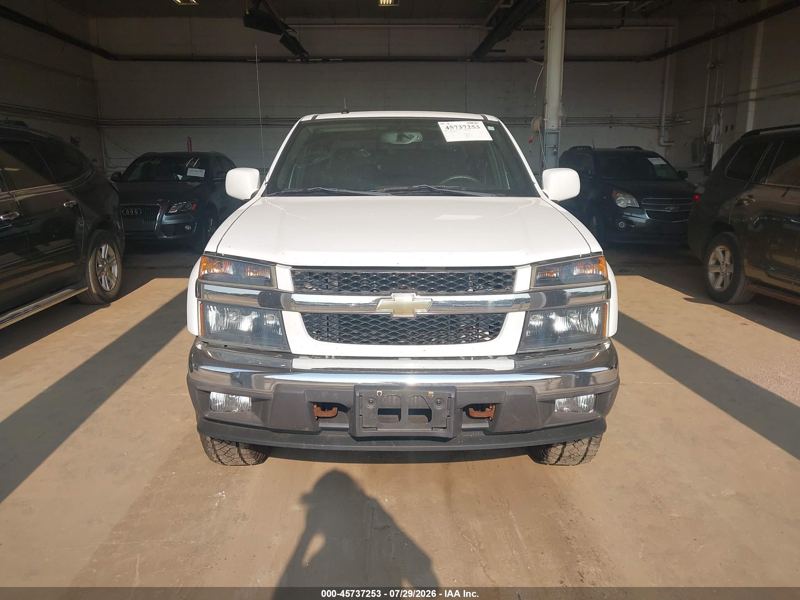 2012 Chevrolet Colorado Lt W/2lt White vin: 1GCHTDFEXC8129390
