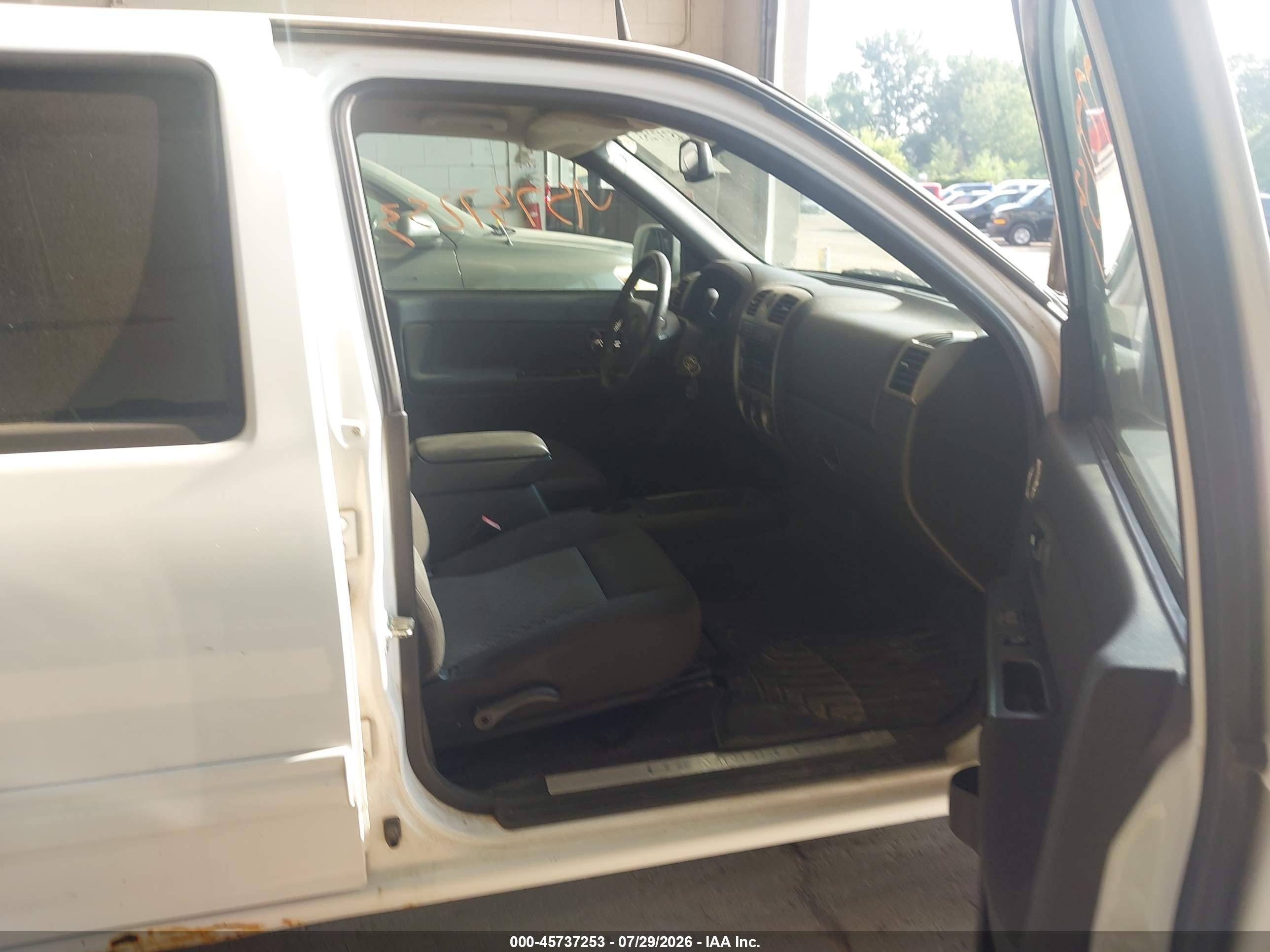 2012 Chevrolet Colorado Lt W/2lt White vin: 1GCHTDFEXC8129390