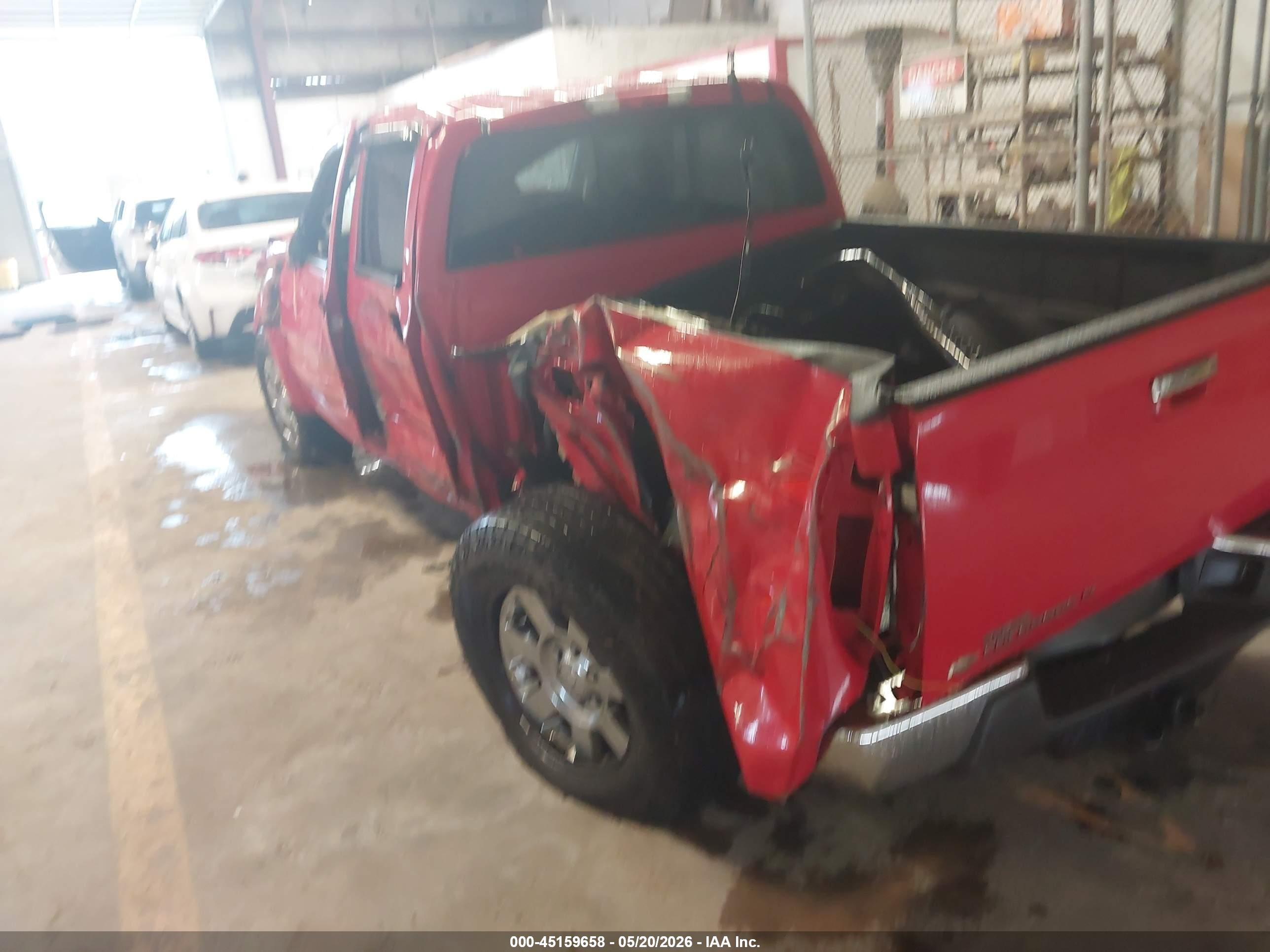 2012 Chevrolet Colorado 2lt Red vin: 1GCHTDFEXC8153866