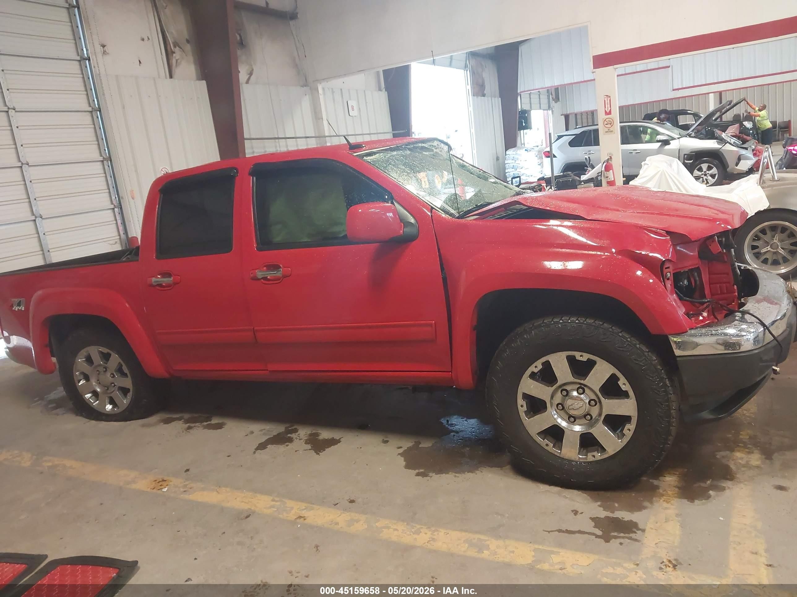 2012 Chevrolet Colorado 2lt Red vin: 1GCHTDFEXC8153866