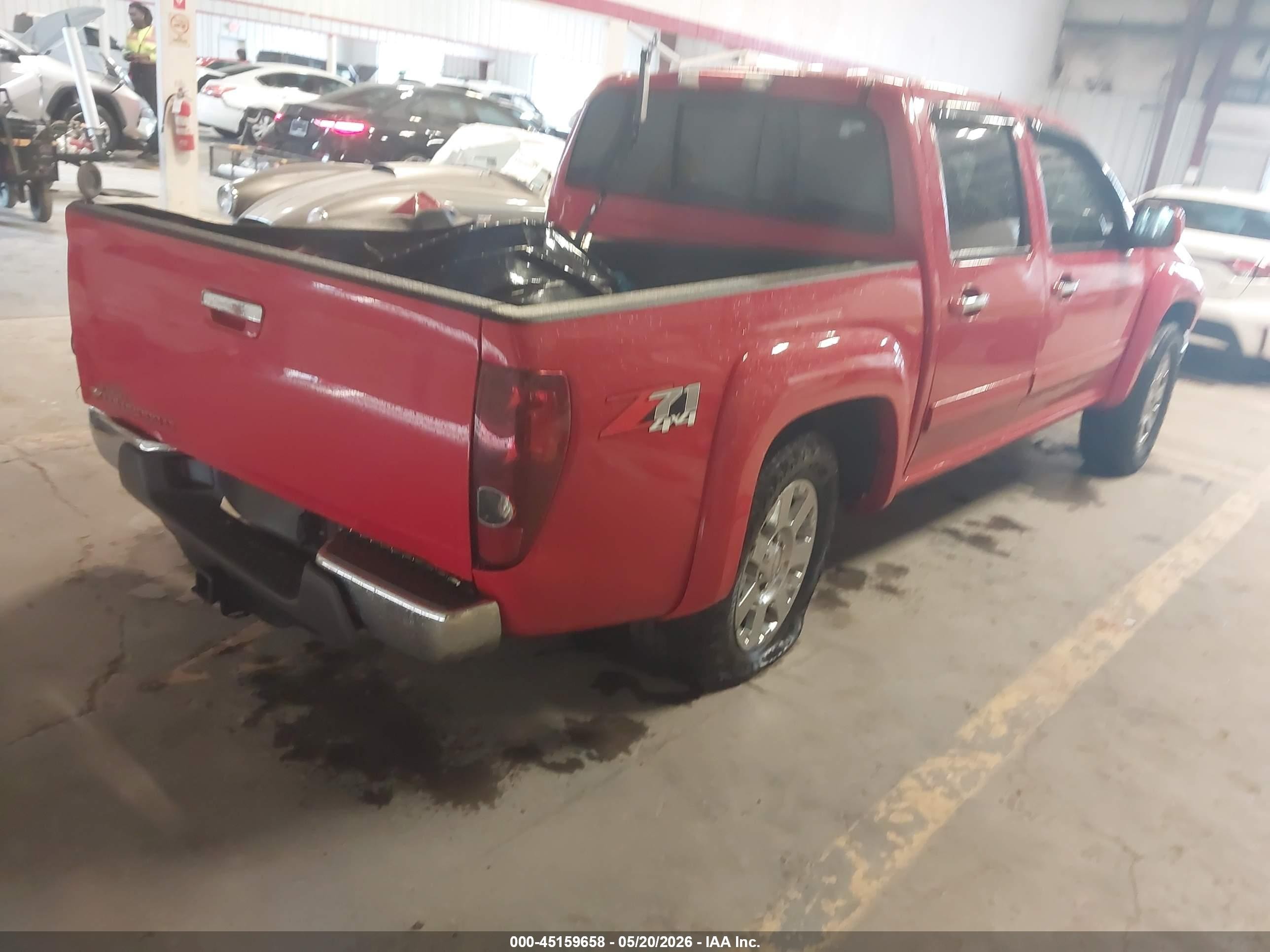 2012 Chevrolet Colorado 2lt Red vin: 1GCHTDFEXC8153866