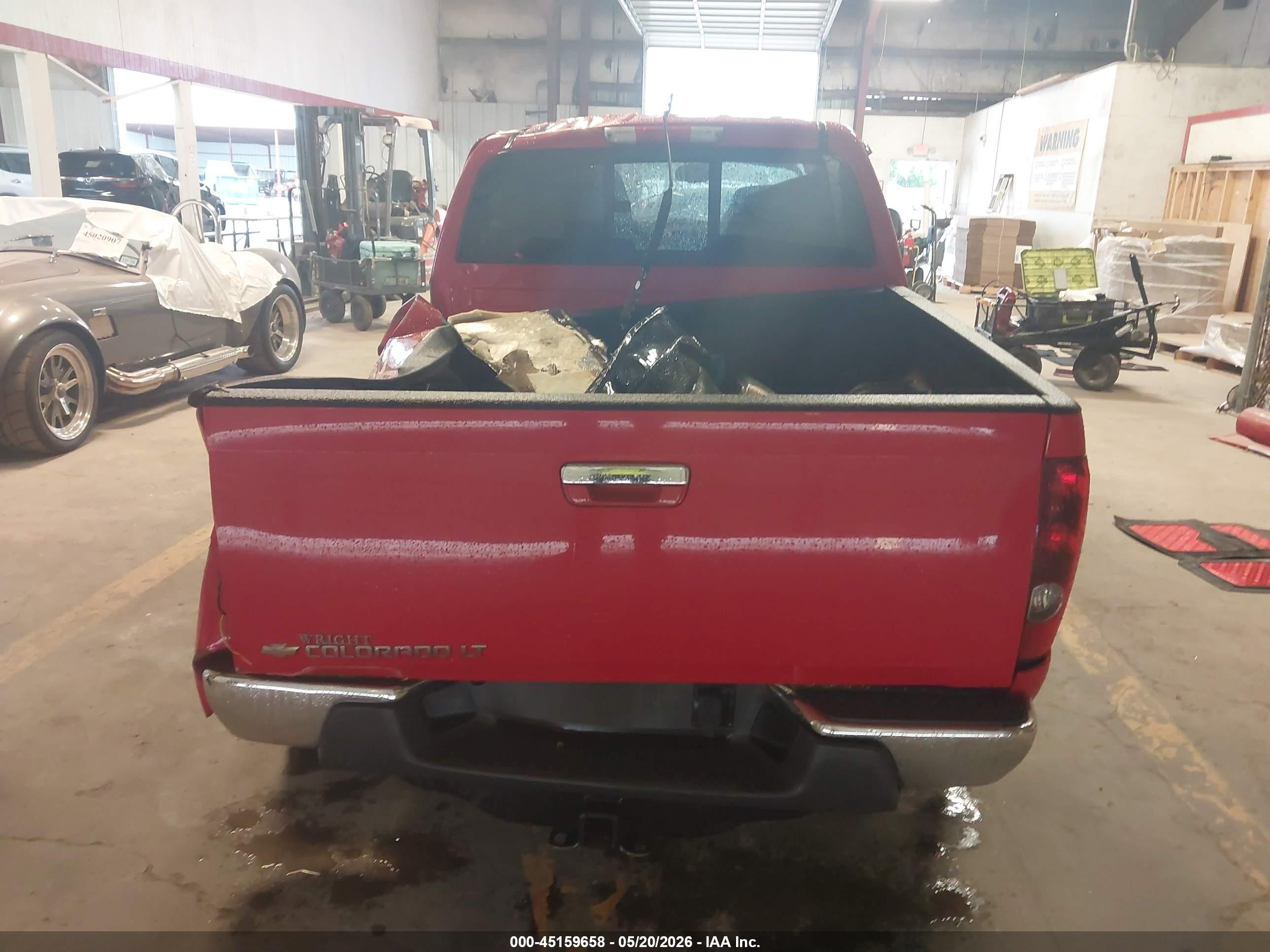 2012 Chevrolet Colorado 2lt Red vin: 1GCHTDFEXC8153866