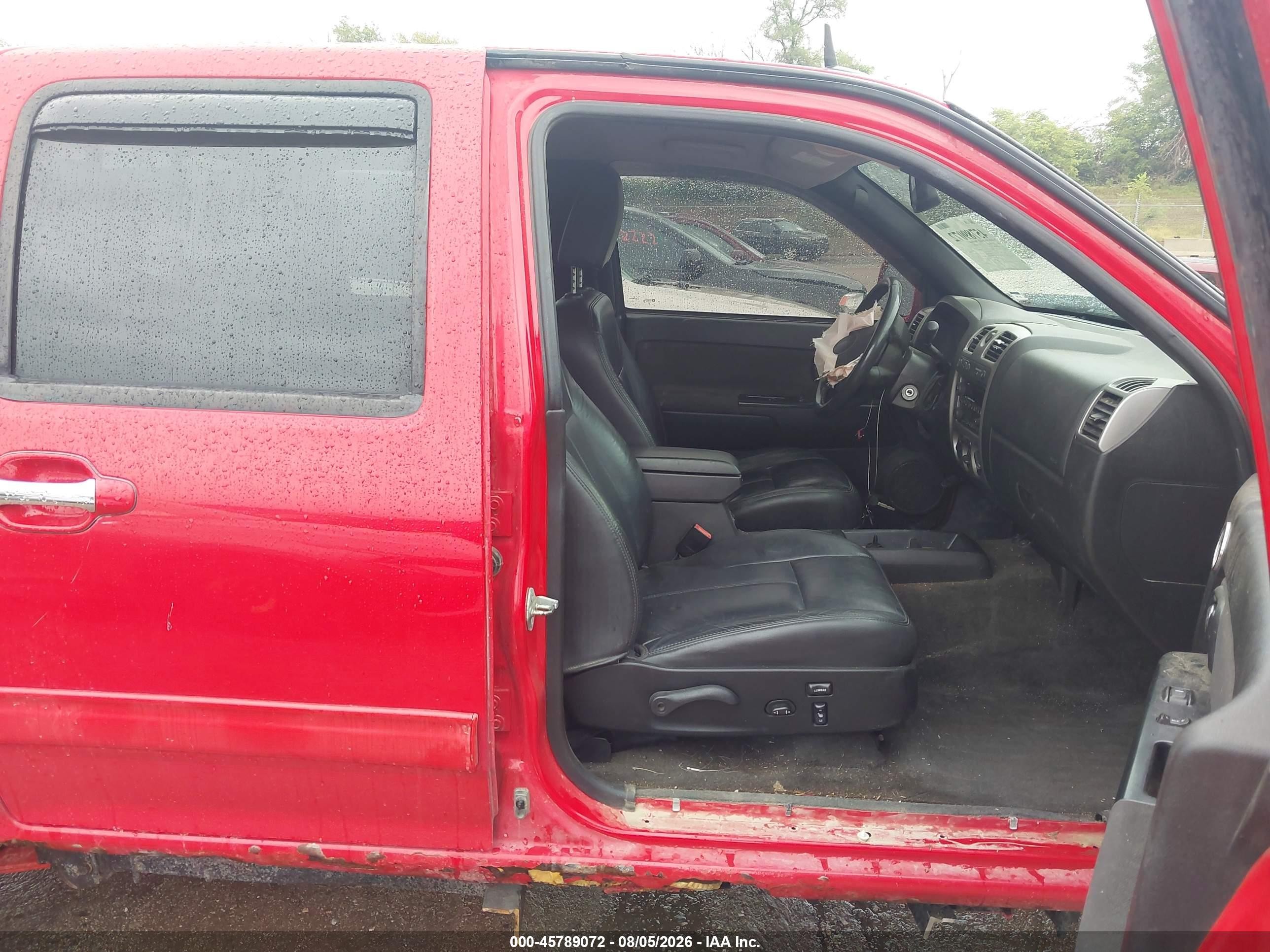 2011 Chevrolet Colorado 2lt Red vin: 1GCHTDFP2B8113409