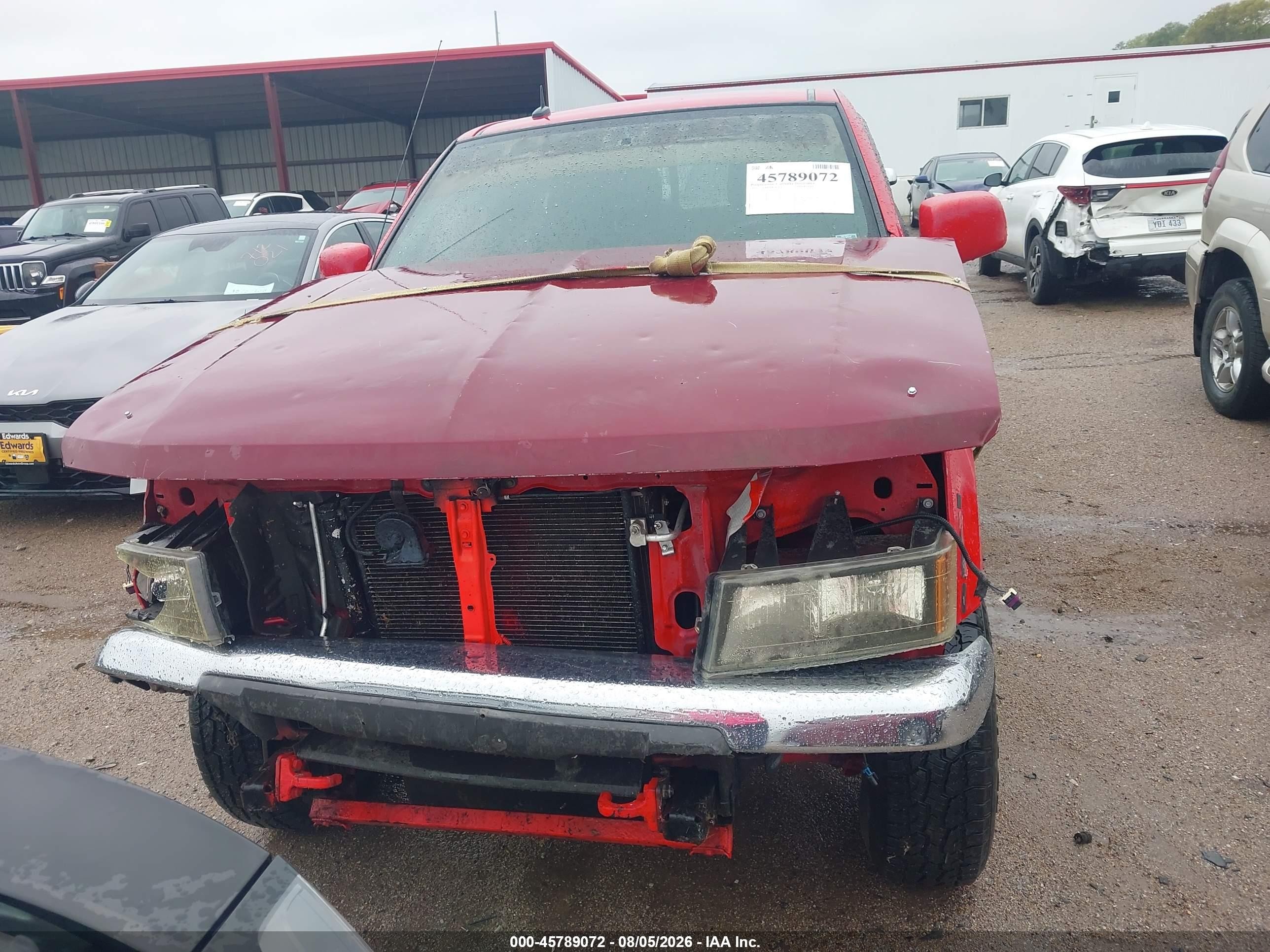 2011 Chevrolet Colorado 2lt Red vin: 1GCHTDFP2B8113409