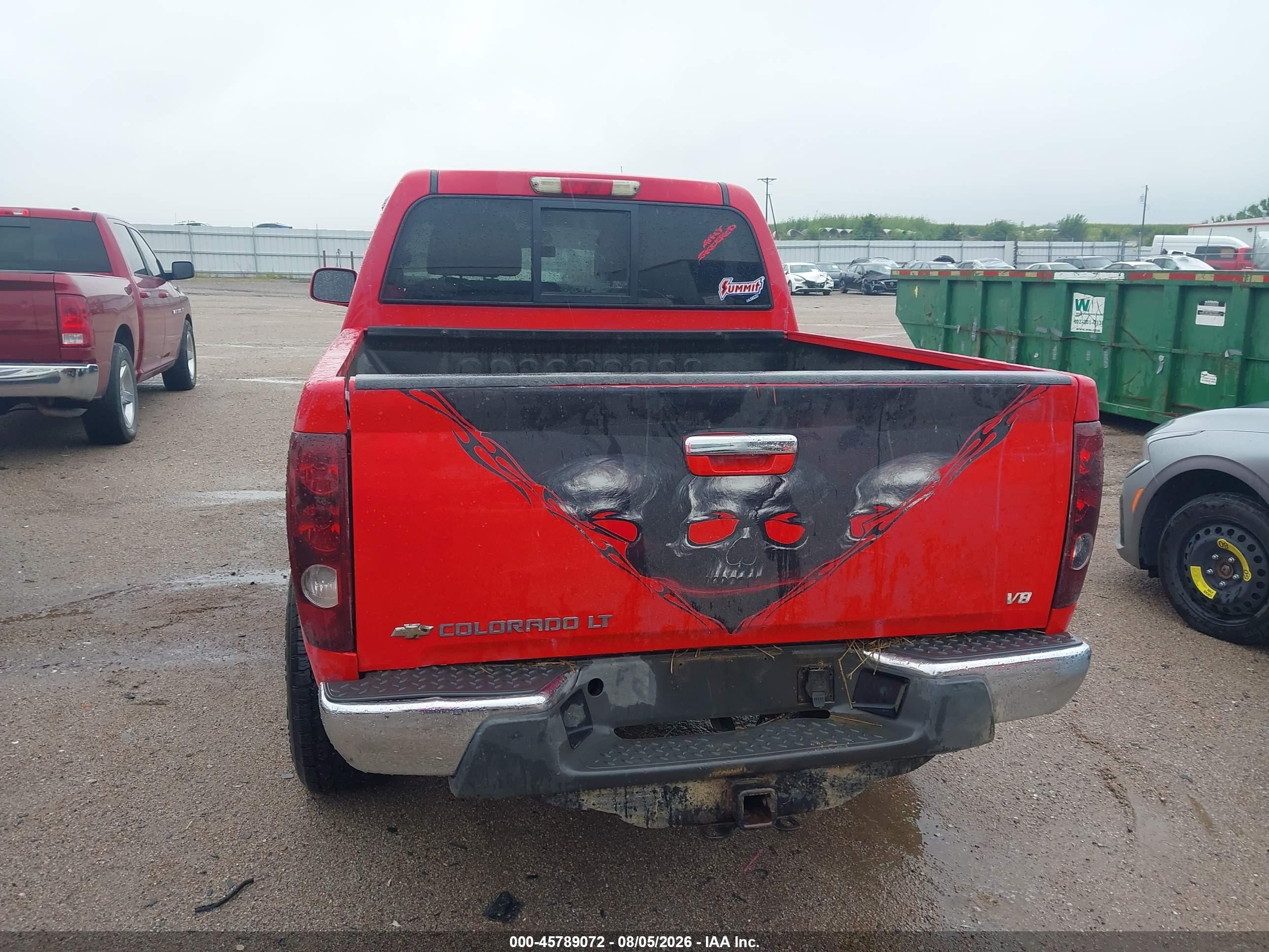 2011 Chevrolet Colorado 2lt Red vin: 1GCHTDFP2B8113409