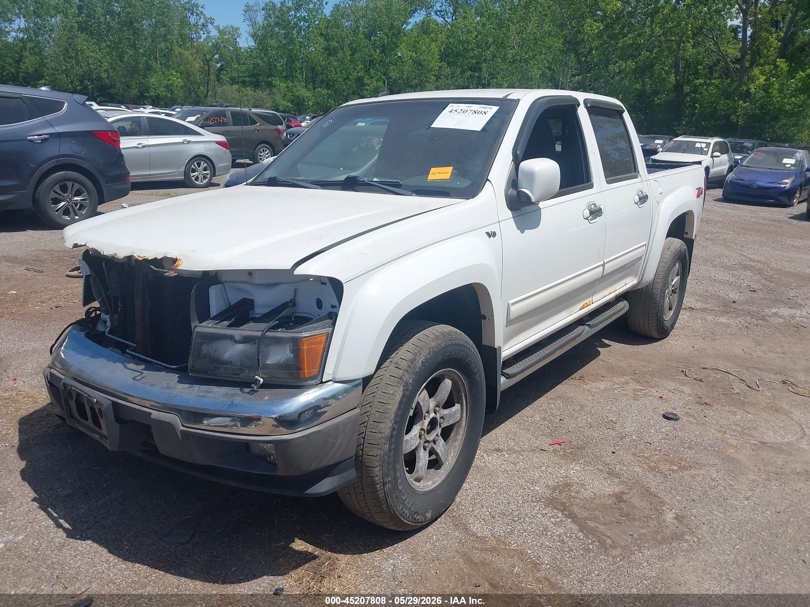 2011 Chevrolet Colorado 2lt White vin: 1GCHTDFP3B8136262