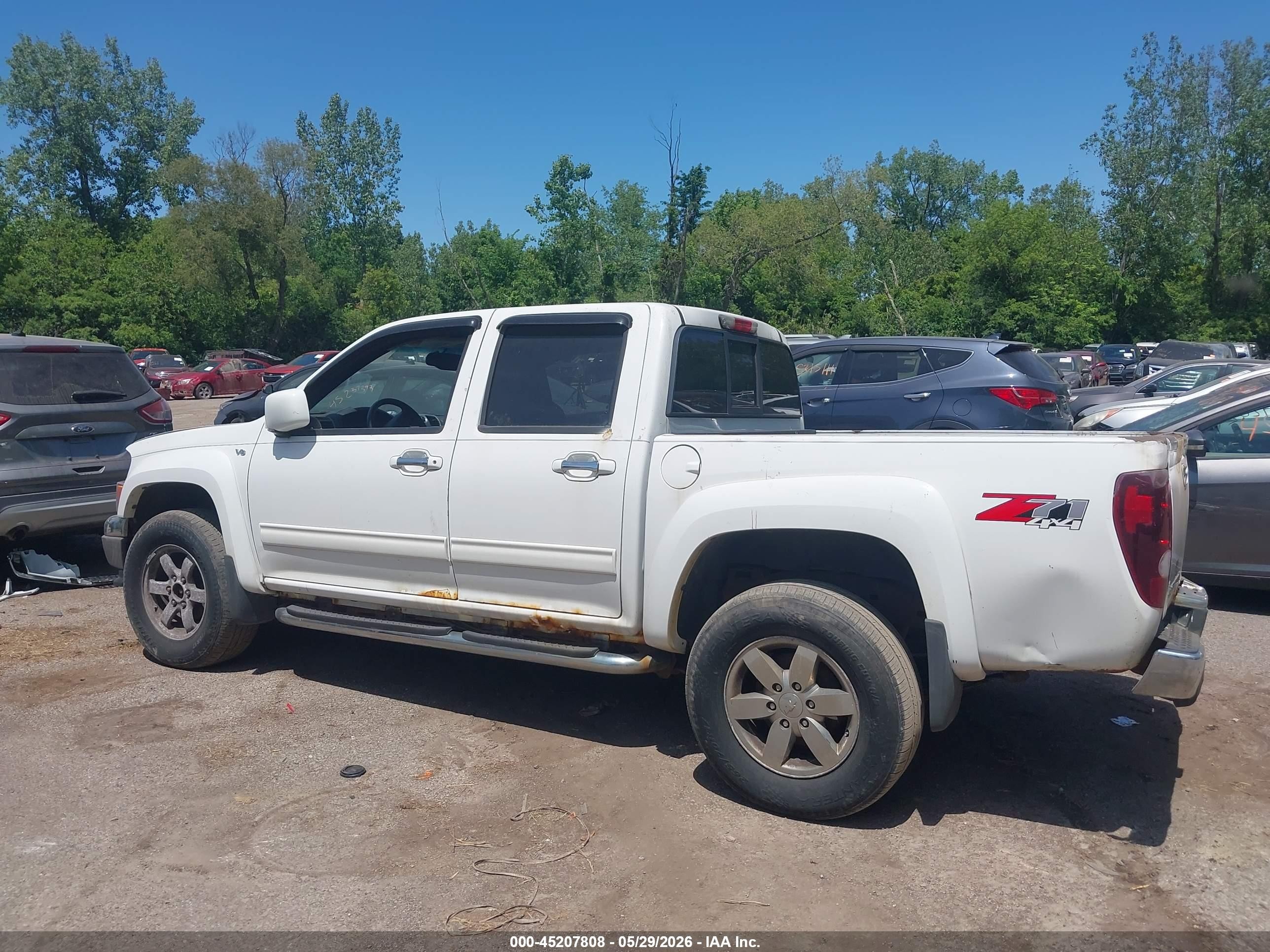2011 Chevrolet Colorado 2lt White vin: 1GCHTDFP3B8136262
