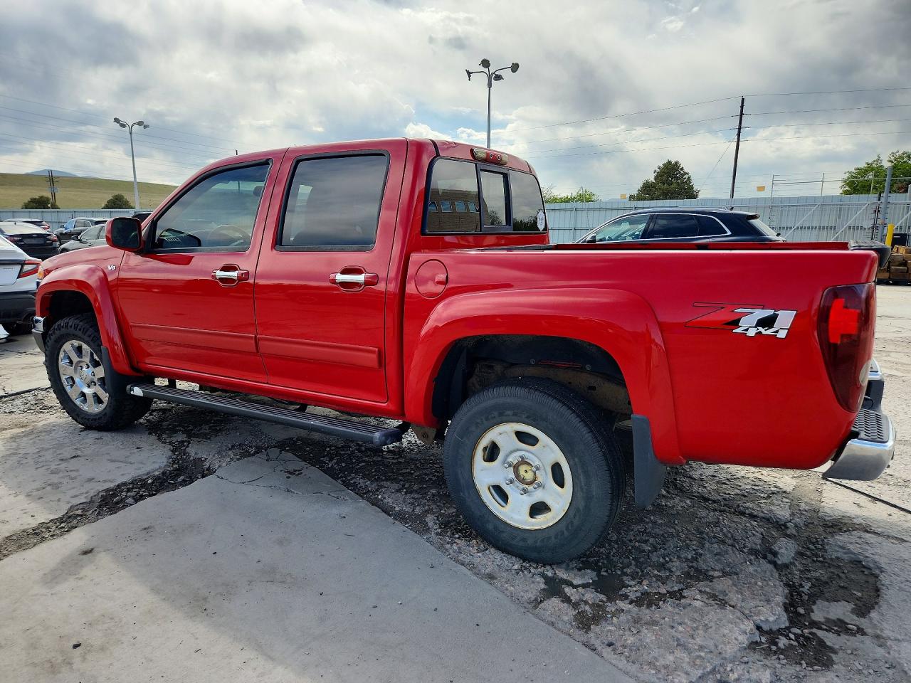 2012 Chevrolet Colorado Lt Red vin: 1GCHTDFP3C8157467