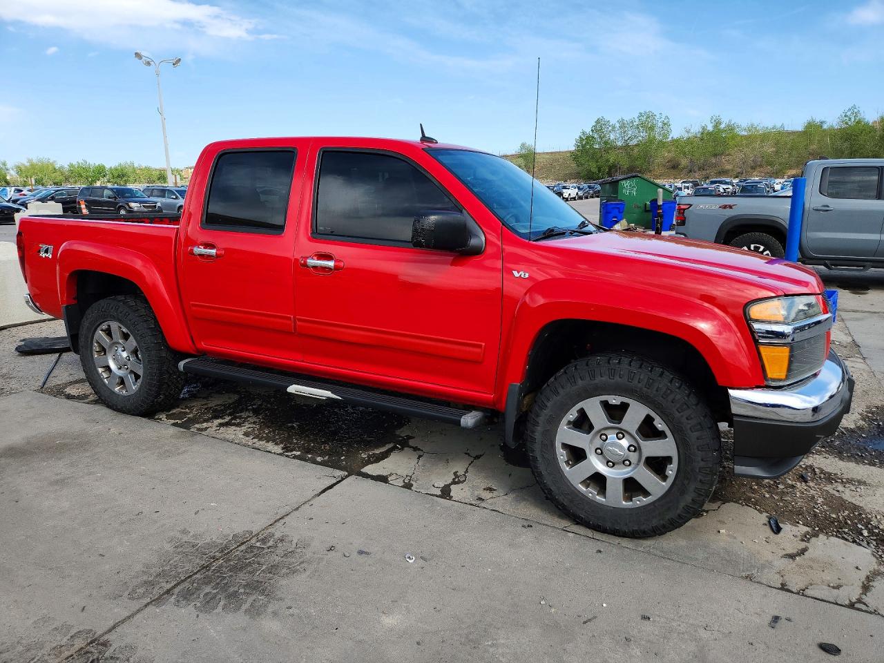 2012 Chevrolet Colorado Lt Red vin: 1GCHTDFP3C8157467