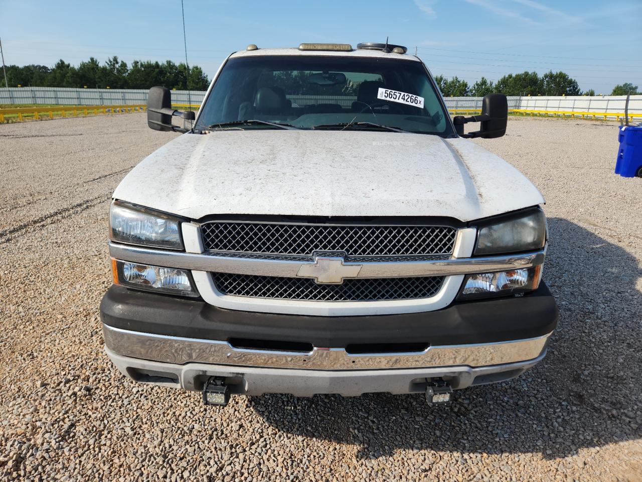 2004 Chevrolet Silverado C3500 White vin: 1GCJC33U34F184543