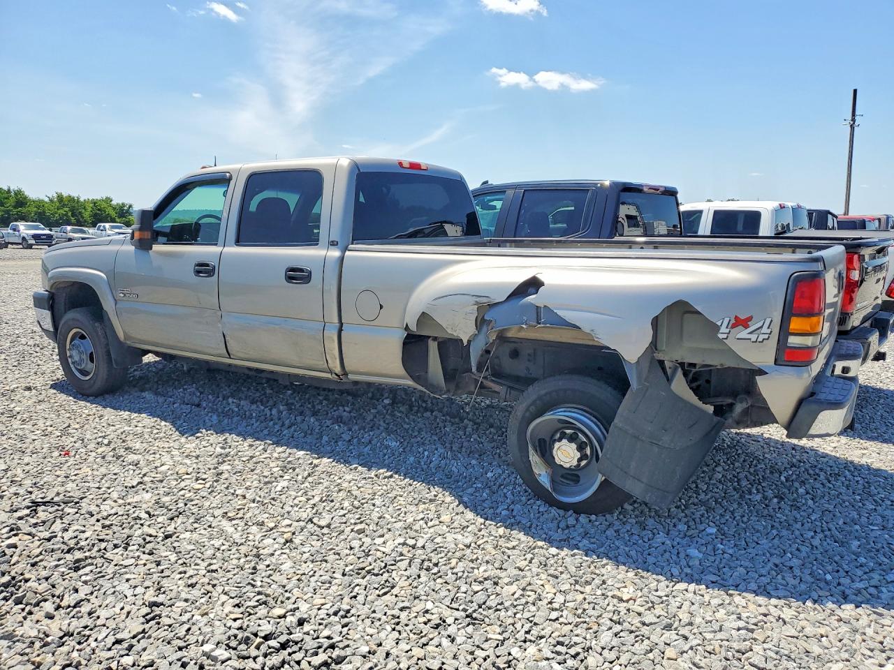 2003 Chevrolet Silverado K3500 Серый vin: 1GCJK33113F153752