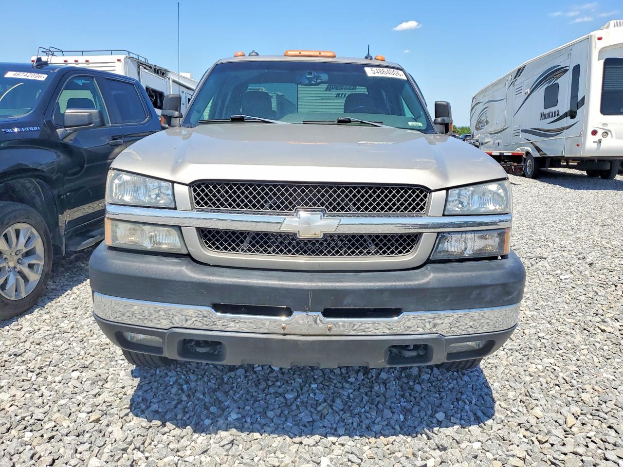 2003 Chevrolet Silverado K3500 Серый vin: 1GCJK33113F153752