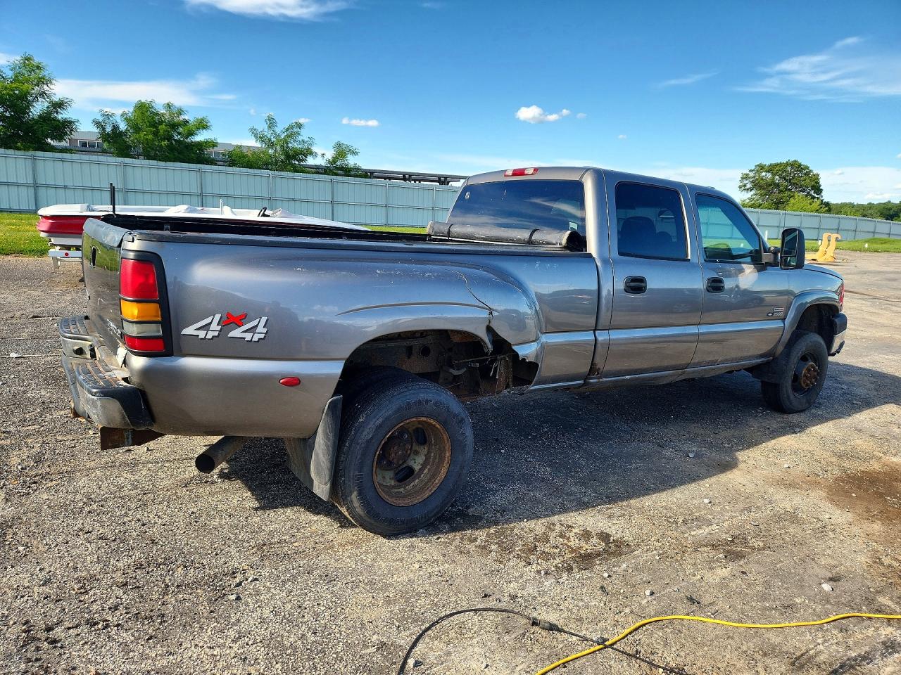2006 Chevrolet Silverado K3500 Серый vin: 1GCJK33296F129454