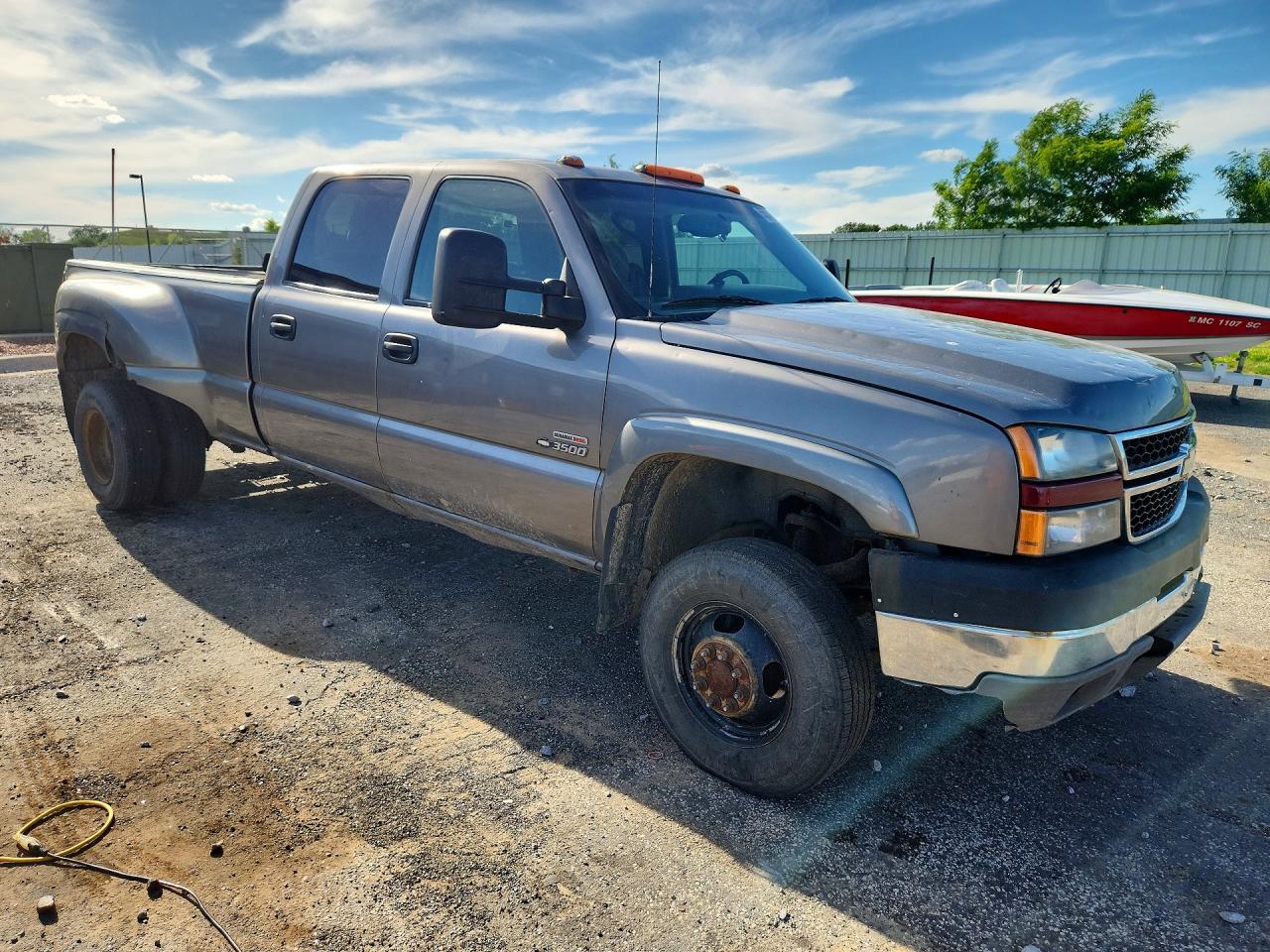 2006 Chevrolet Silverado K3500 Серый vin: 1GCJK33296F129454