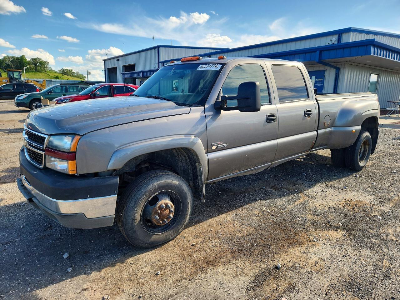 2006 Chevrolet Silverado K3500 Gray vin: 1GCJK33296F129454