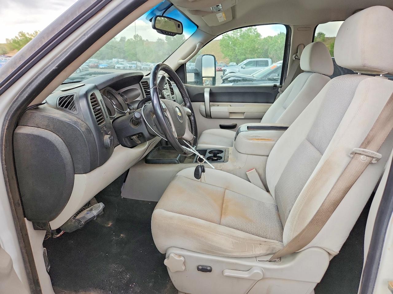 2007 Chevrolet Silverado K3500 White vin: 1GCJK33617F540626