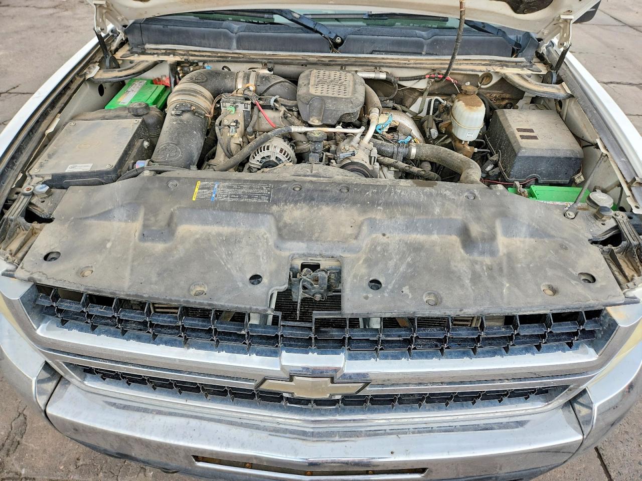 2007 Chevrolet Silverado K3500 White vin: 1GCJK33617F540626