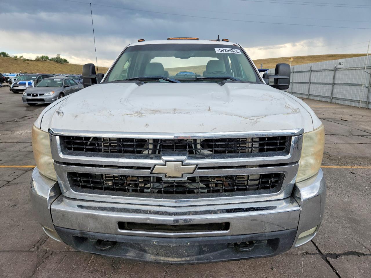 2007 Chevrolet Silverado K3500 White vin: 1GCJK33617F540626