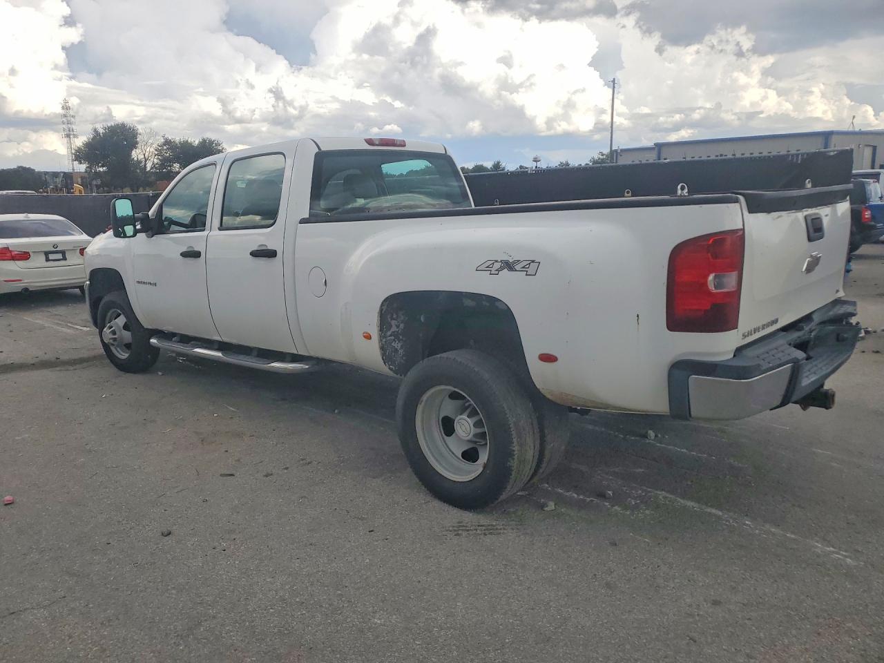 2008 Chevrolet Silverado K3500 Белый vin: 1GCJK33638F150967