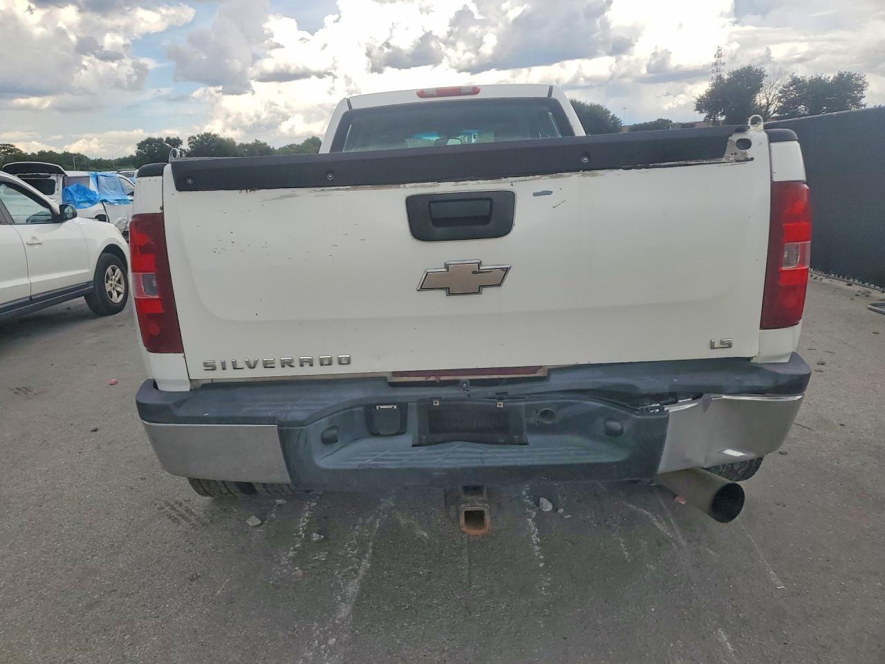 2008 Chevrolet Silverado K3500 Белый vin: 1GCJK33638F150967