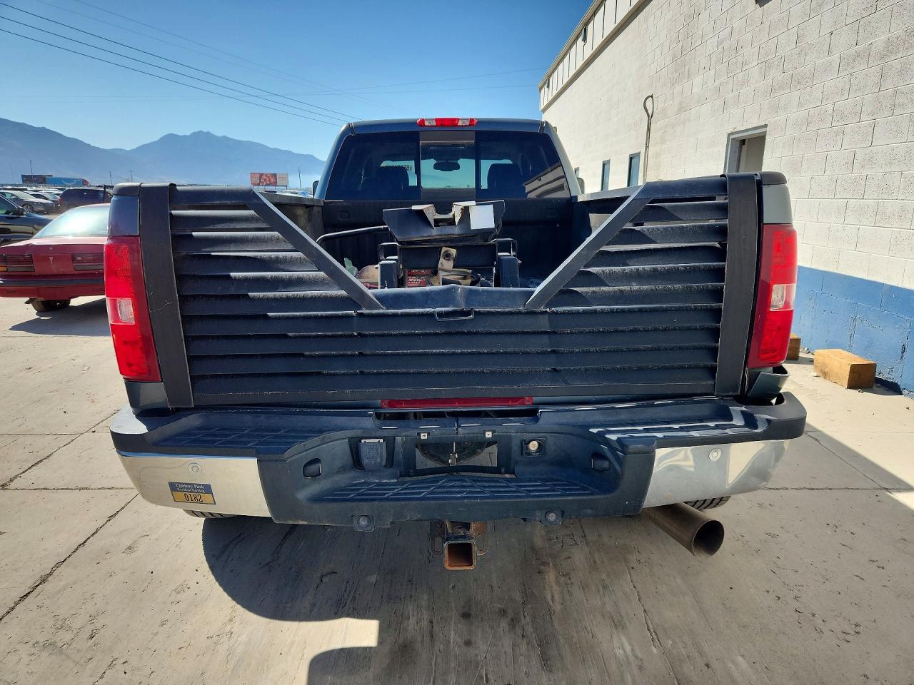 2008 Chevrolet Silverado K3500 Blue vin: 1GCJK33658F112270