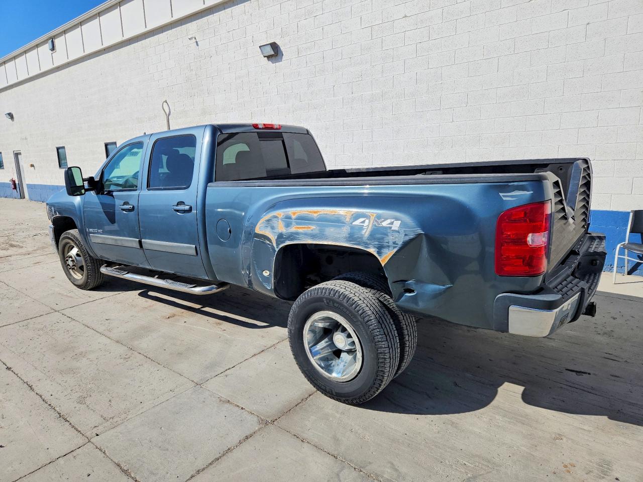 2008 Chevrolet Silverado K3500 Blue vin: 1GCJK33658F112270
