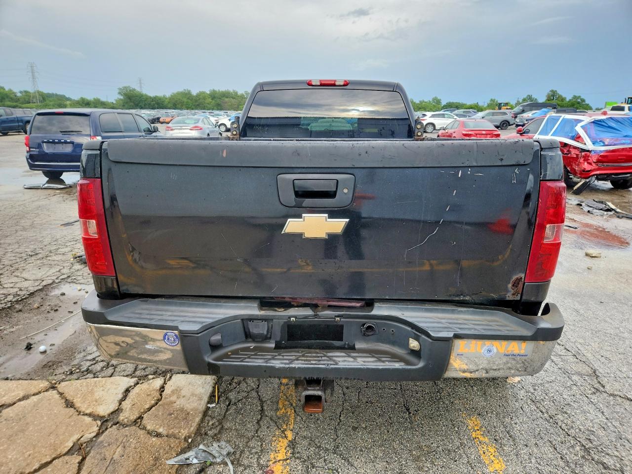 2008 Chevrolet Silverado K3500 Black vin: 1GCJK33668F110544