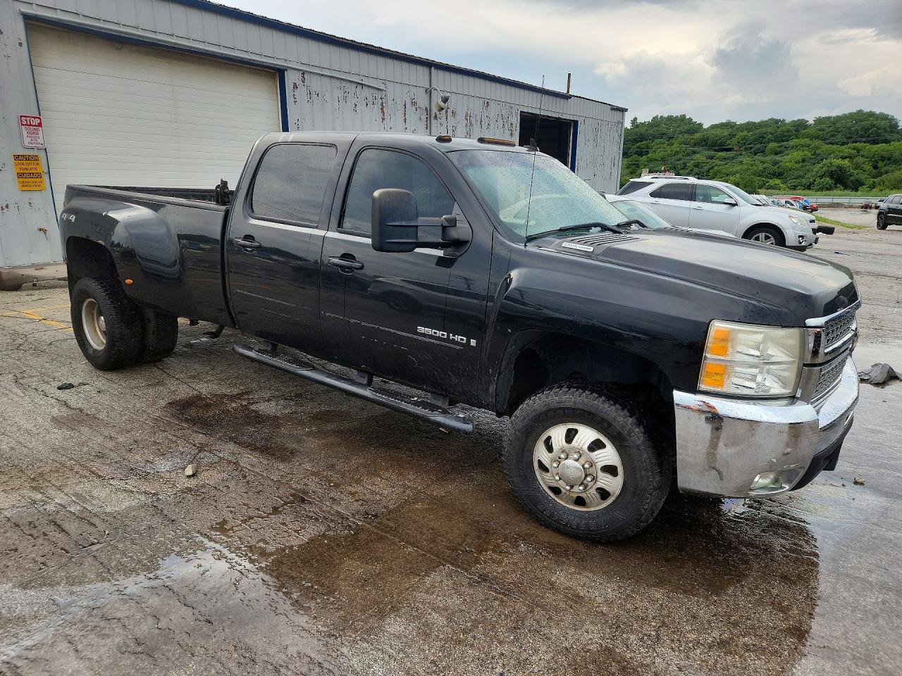 2008 Chevrolet Silverado K3500 Black vin: 1GCJK33668F110544