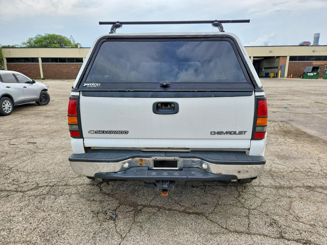 2001 Chevrolet Silverado K3500 White vin: 1GCJK33U91F116696