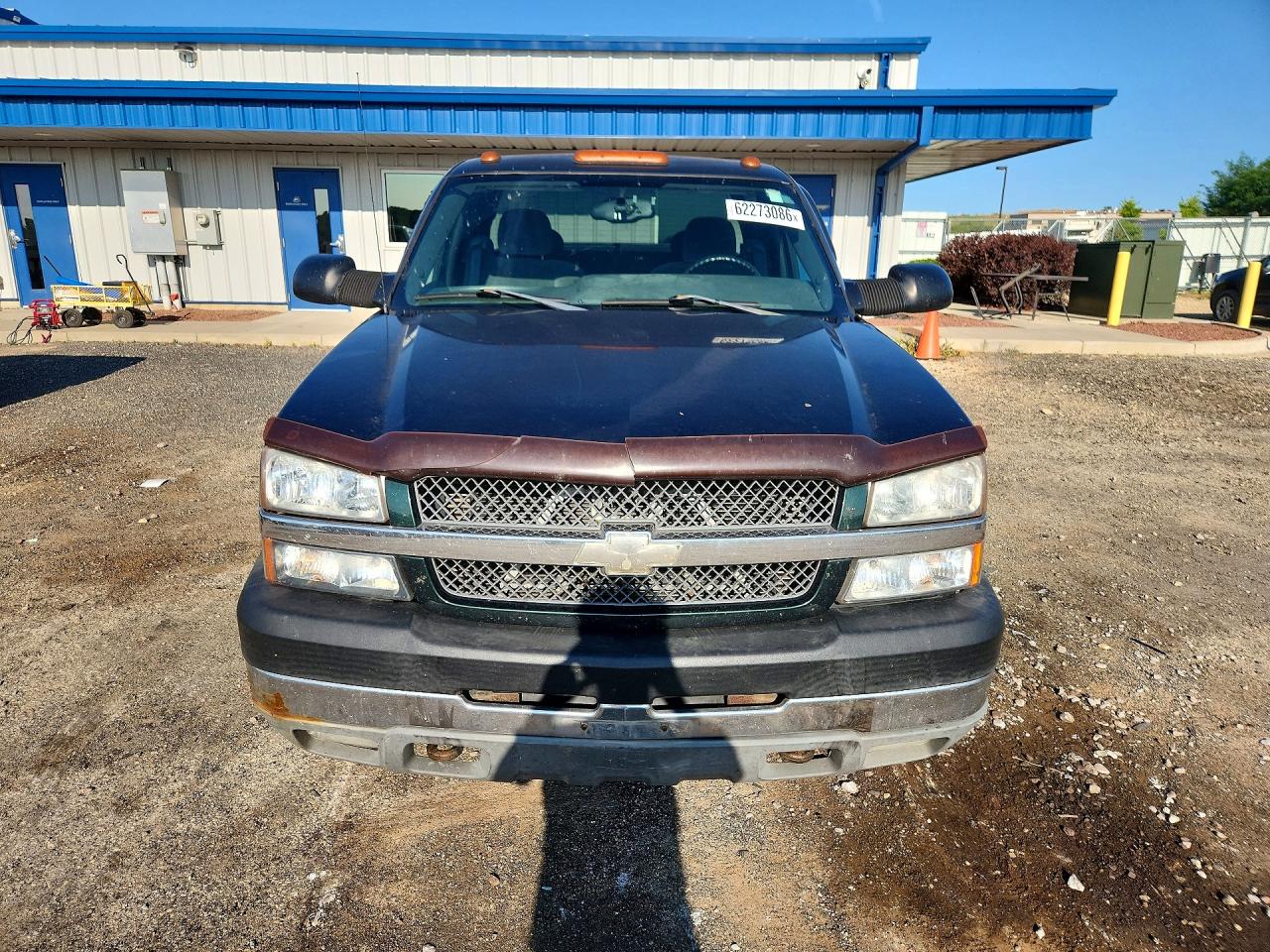 2003 Chevrolet Silverado K3500 Green vin: 1GCJK39183E243137