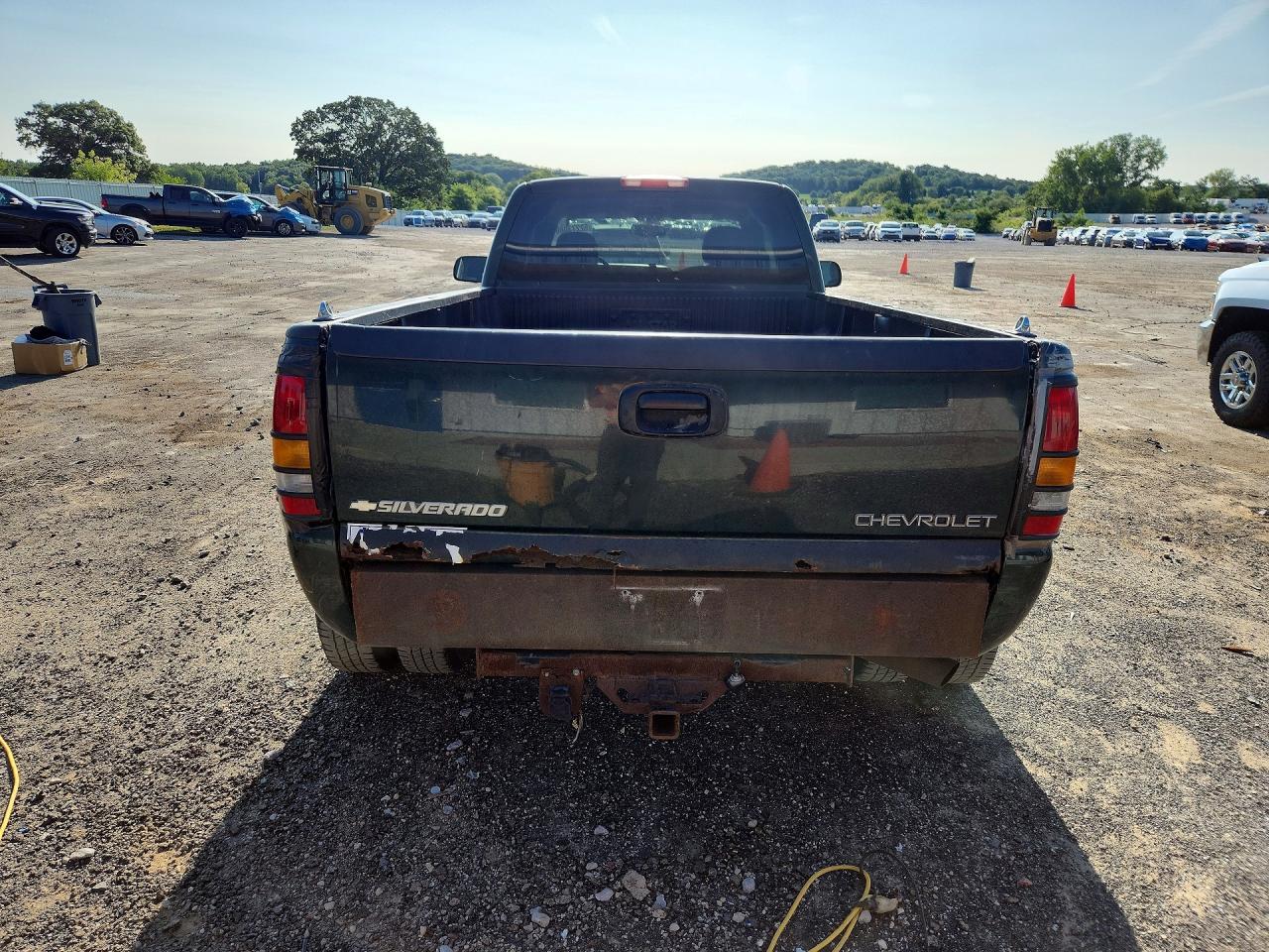 2003 Chevrolet Silverado K3500 Green vin: 1GCJK39183E243137